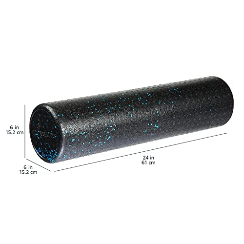 Relieve tension, improve balance, and boost flexibility with the Amazon Basics High-Density Foam Roller – firm, durable, portable, and perfect for home, gym, yoga, Pilates, and recovery workouts.