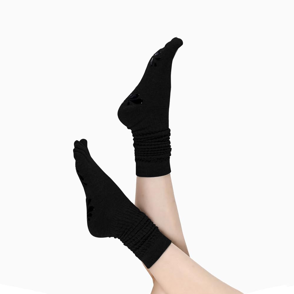 Train with confidence and comfort—these non-slip Pilates yoga socks deliver secure grip, breathable support, and stylish design for every workout, from barre to yoga and beyond.