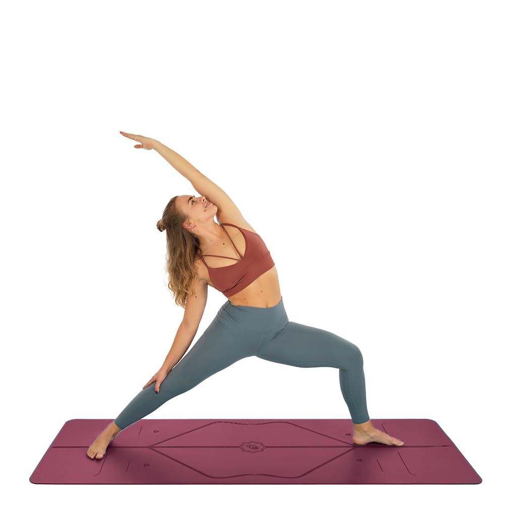 Transform your yoga practice with Liforme: unmatched grip, perfect alignment, eco-friendly design, and superior comfort. Your ultimate home or studio mat—durable, non-slip, and ready for every pose