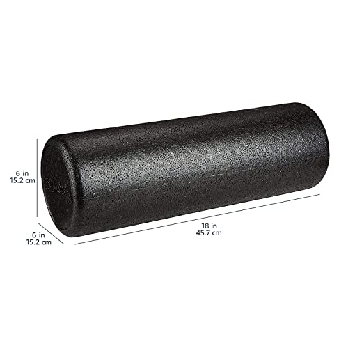 Relieve tension, improve balance, and boost flexibility with the Amazon Basics High-Density Foam Roller – firm, durable, portable, and perfect for home, gym, yoga, Pilates, and recovery workouts.