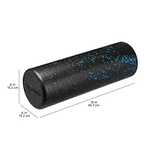Relieve tension, improve balance, and boost flexibility with the Amazon Basics High-Density Foam Roller – firm, durable, portable, and perfect for home, gym, yoga, Pilates, and recovery workouts.