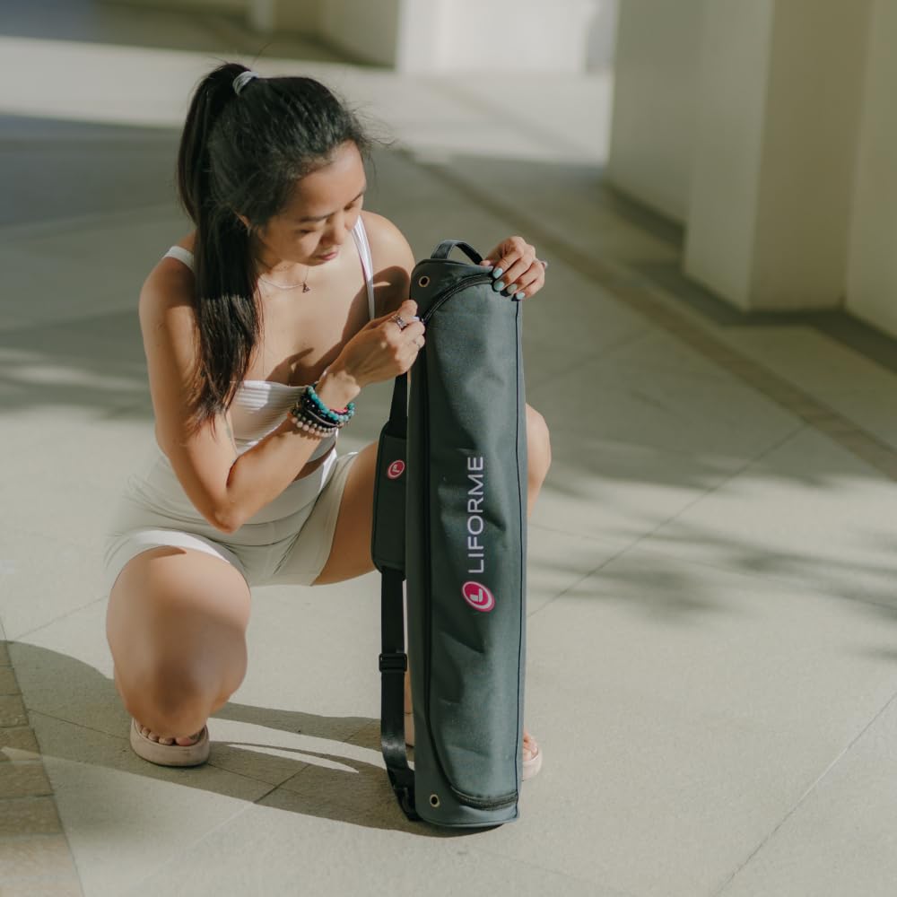 Transform your yoga practice with Liforme: unmatched grip, perfect alignment, eco-friendly design, and superior comfort. Your ultimate home or studio mat—durable, non-slip, and ready for every pose