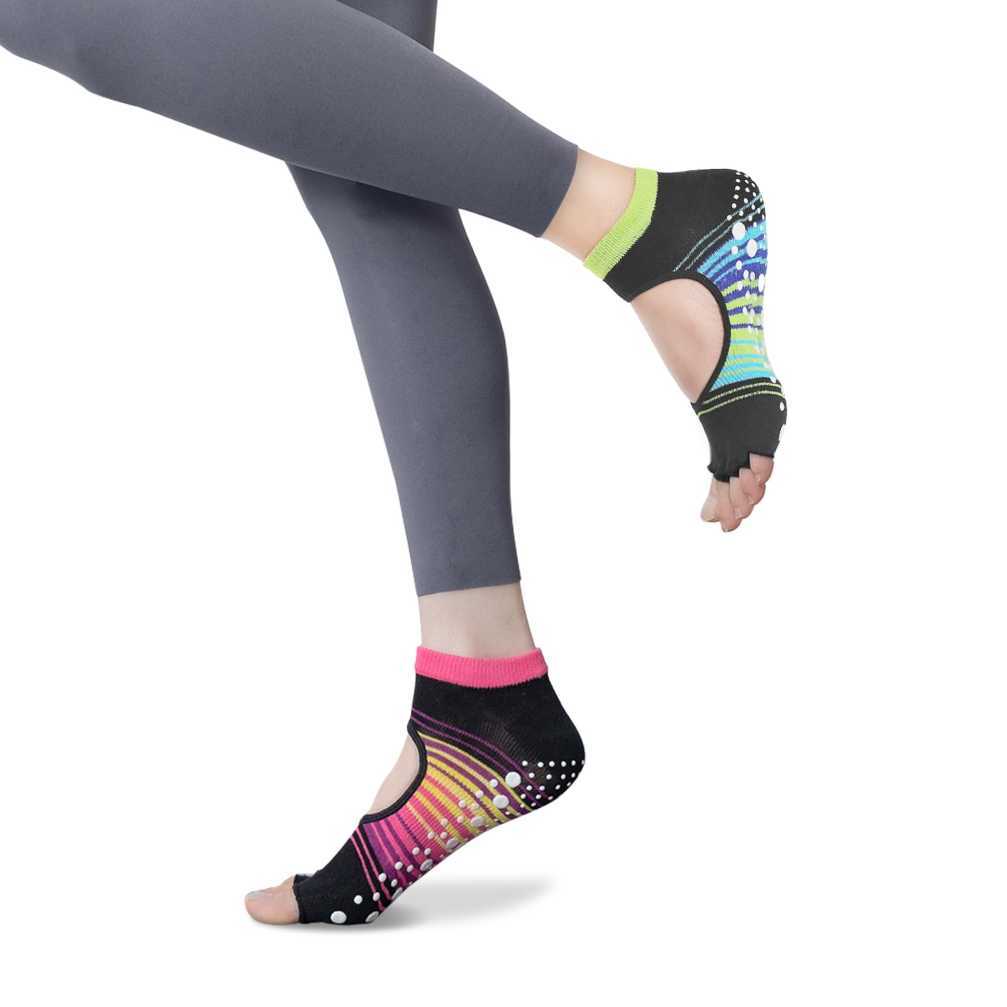 Train with confidence and comfort—these non-slip Pilates yoga socks deliver secure grip, breathable support, and stylish design for every workout, from barre to yoga and beyond.