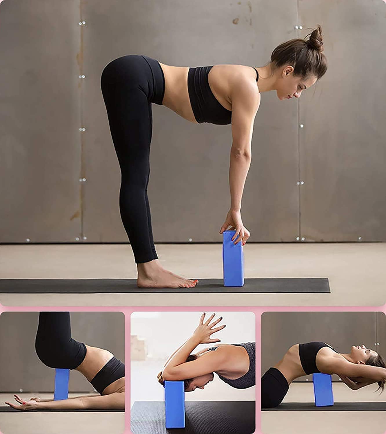nhance stability, balance, and flexibility with the Gaiam Yoga Block & Strap Combo – durable, non-slip foam block and cotton strap help deepen stretches and safely modify poses for all skill levels.