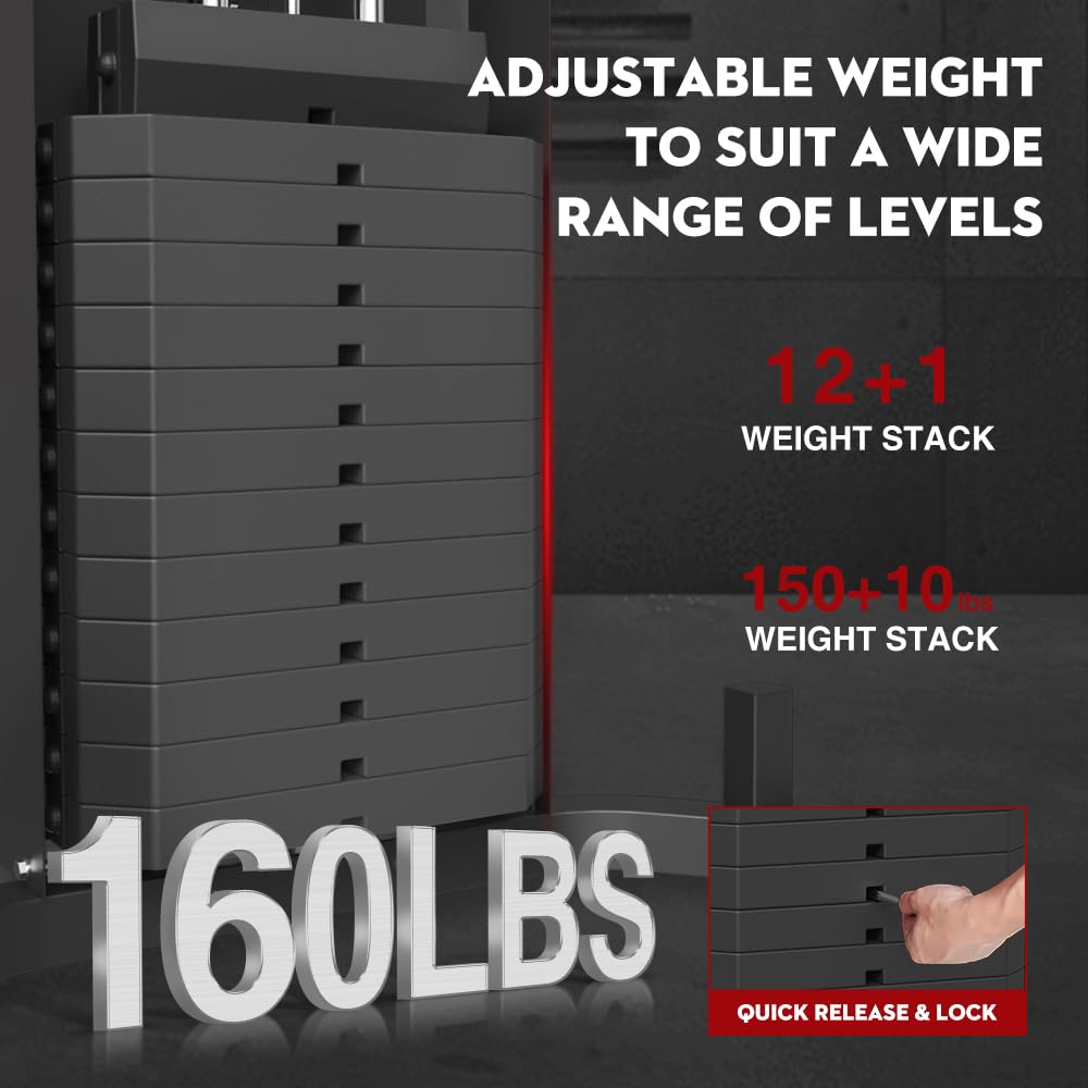 Transform your home workouts with the SPART Multi Gym Machine—durable, compact, and versatile, providing full-body strength training, adjustable resistance, and limitless exercise options in one powerful station.