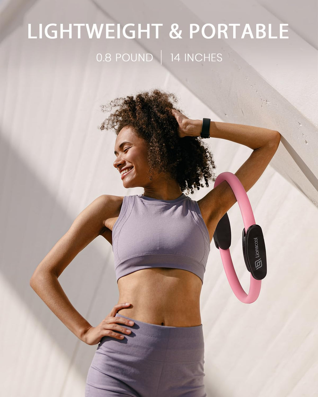 Transform your at-home Pilates practice with the LIONSCOOL Pilates Ring Set – all-in-one resistance ring, mini ball, and bands for strength, balance, and total-body toning anywhere, anytime.