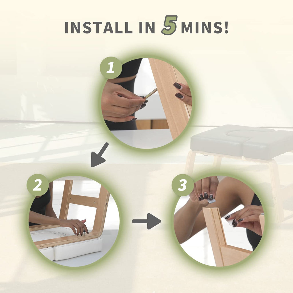 Build strength, improve balance, and relieve stress safely with the Restrial Life Yoga Headstand Bench—perfect for beginners and experts alike, offering comfort, stability, and total-body benefits at home or gym.