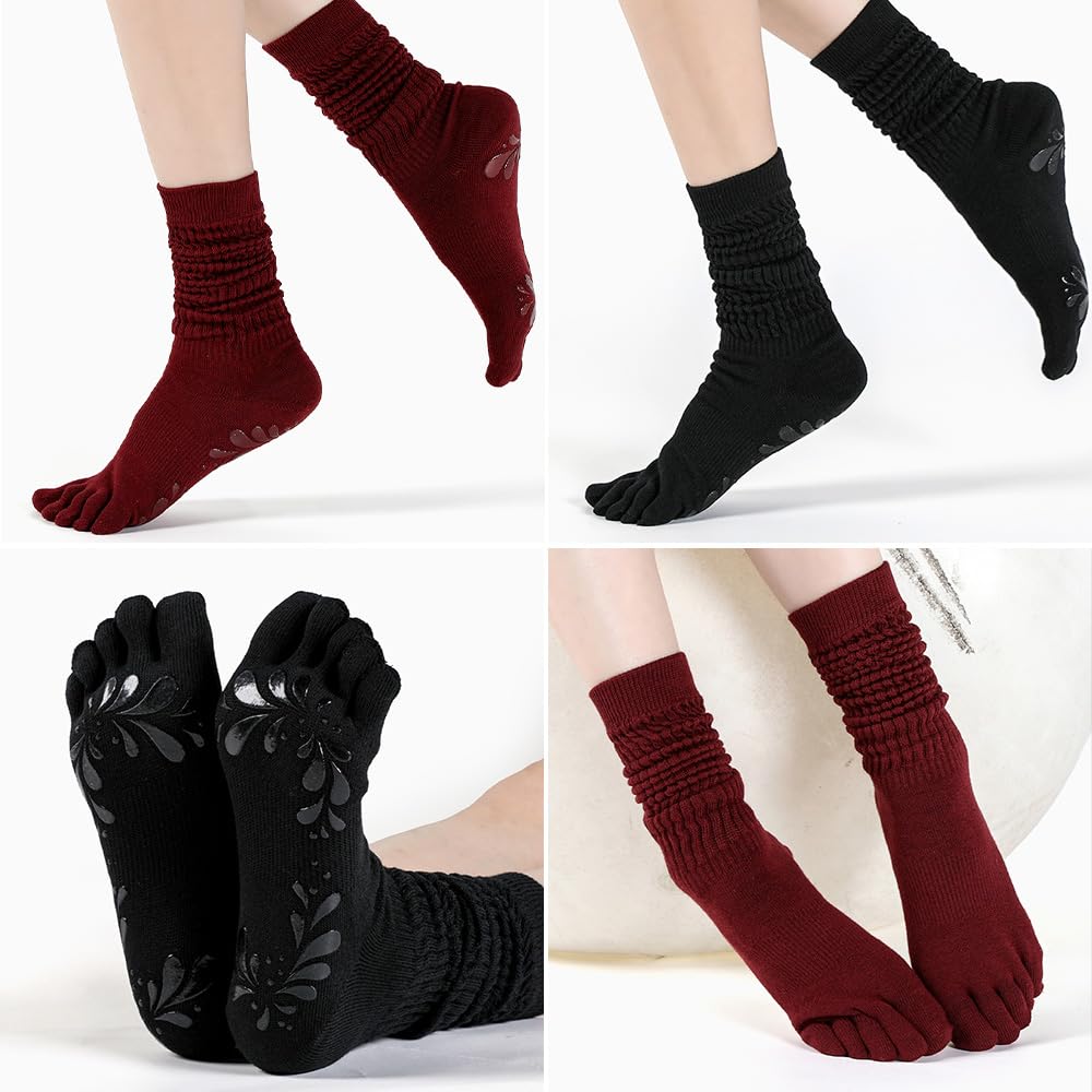 Train with confidence and comfort—these non-slip Pilates yoga socks deliver secure grip, breathable support, and stylish design for every workout, from barre to yoga and beyond.
