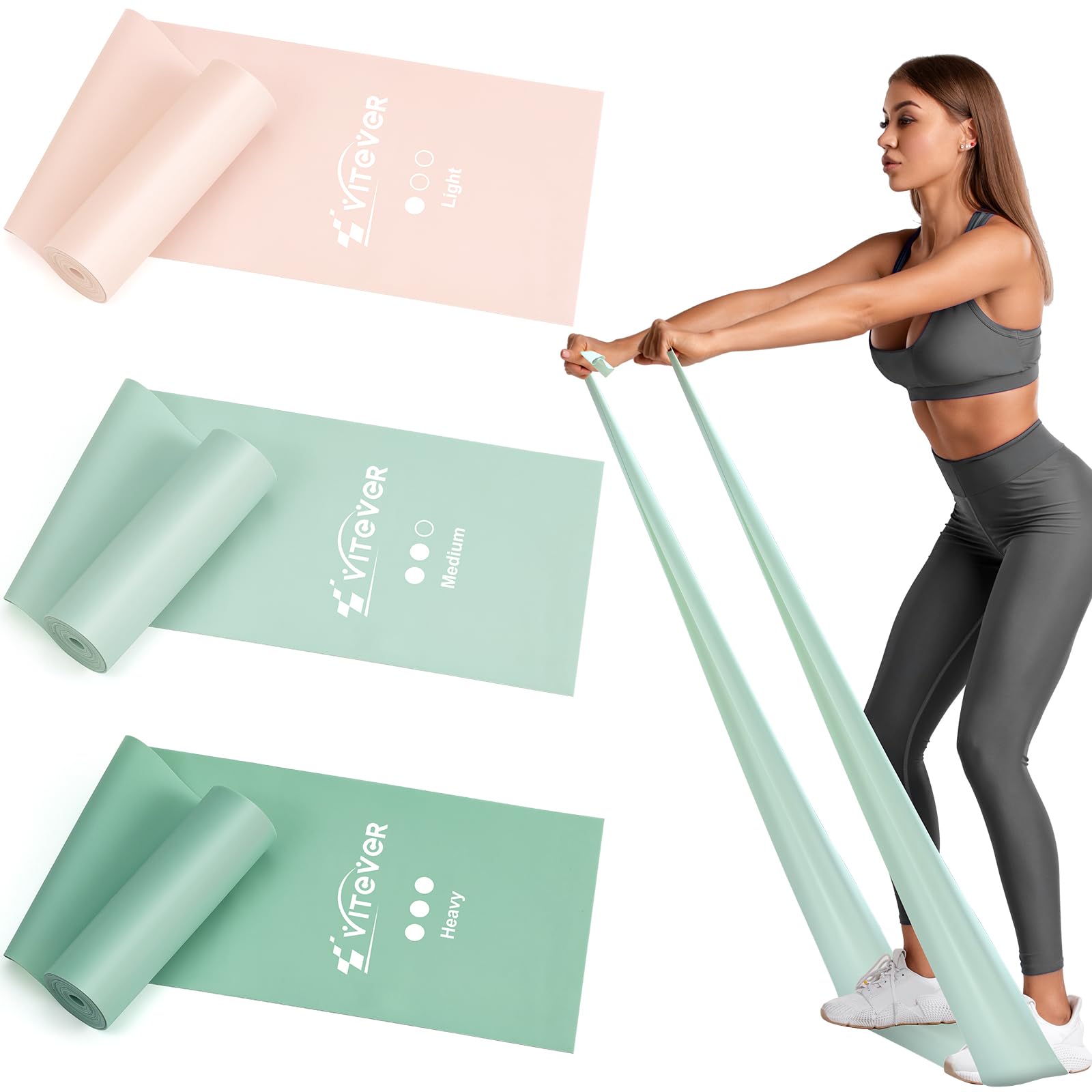 Strengthen, stretch, and recover anywhere with these hypoallergenic TPE resistance bands—lightweight, portable, and designed for full-body training, rehab, Pilates, yoga, and everyday fitness.