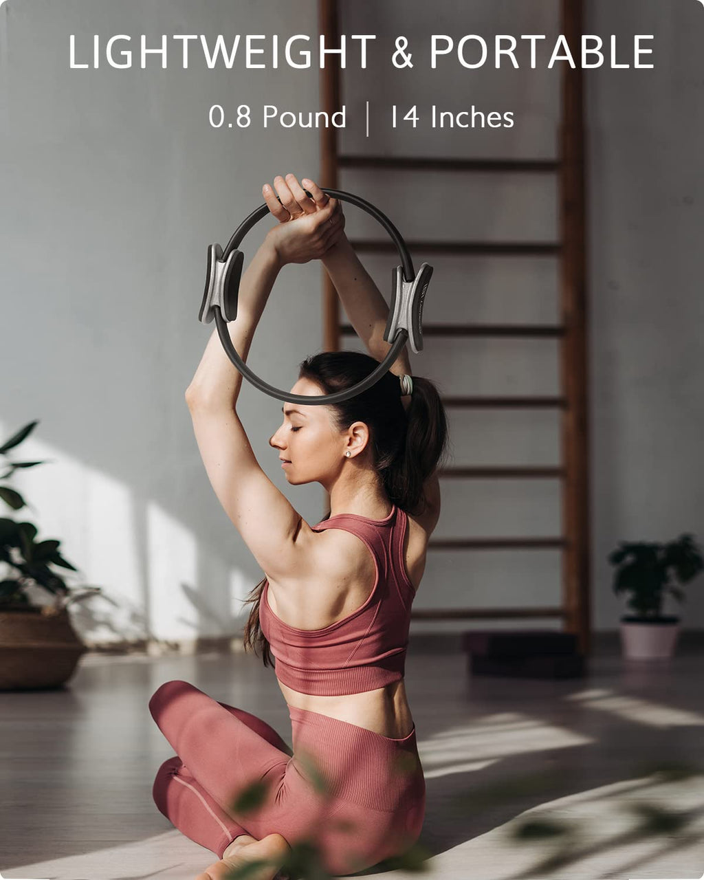Transform your at-home Pilates practice with the LIONSCOOL Pilates Ring Set – all-in-one resistance ring, mini ball, and bands for strength, balance, and total-body toning anywhere, anytime.