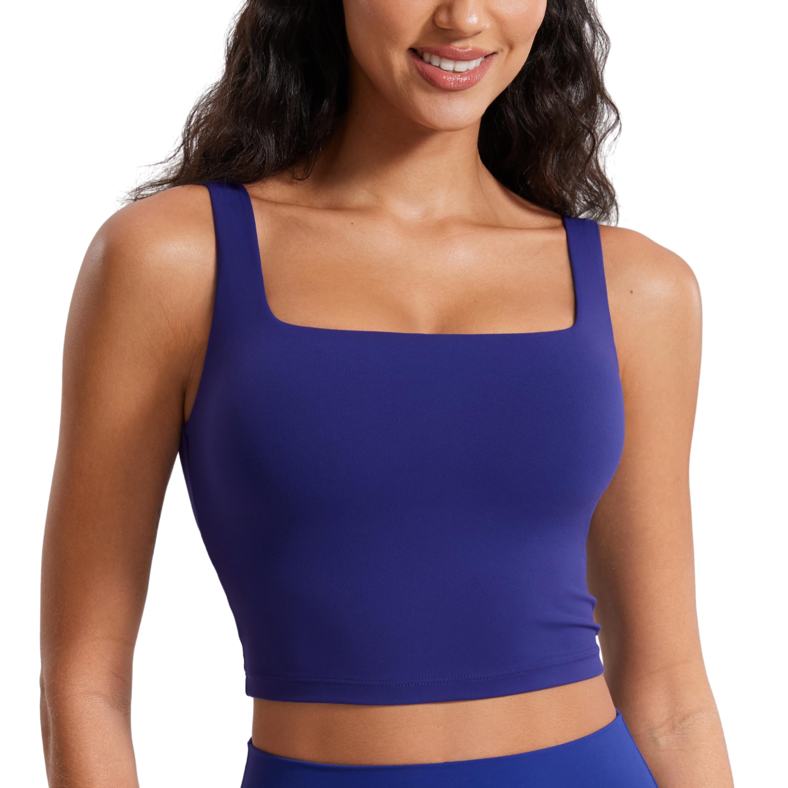 Elevate your every move with ultra-soft, sculpting comfort. This chic longline sports bra delivers light support, luxury stretch, and a flattering fit that pairs perfectly with any active lifestyle.