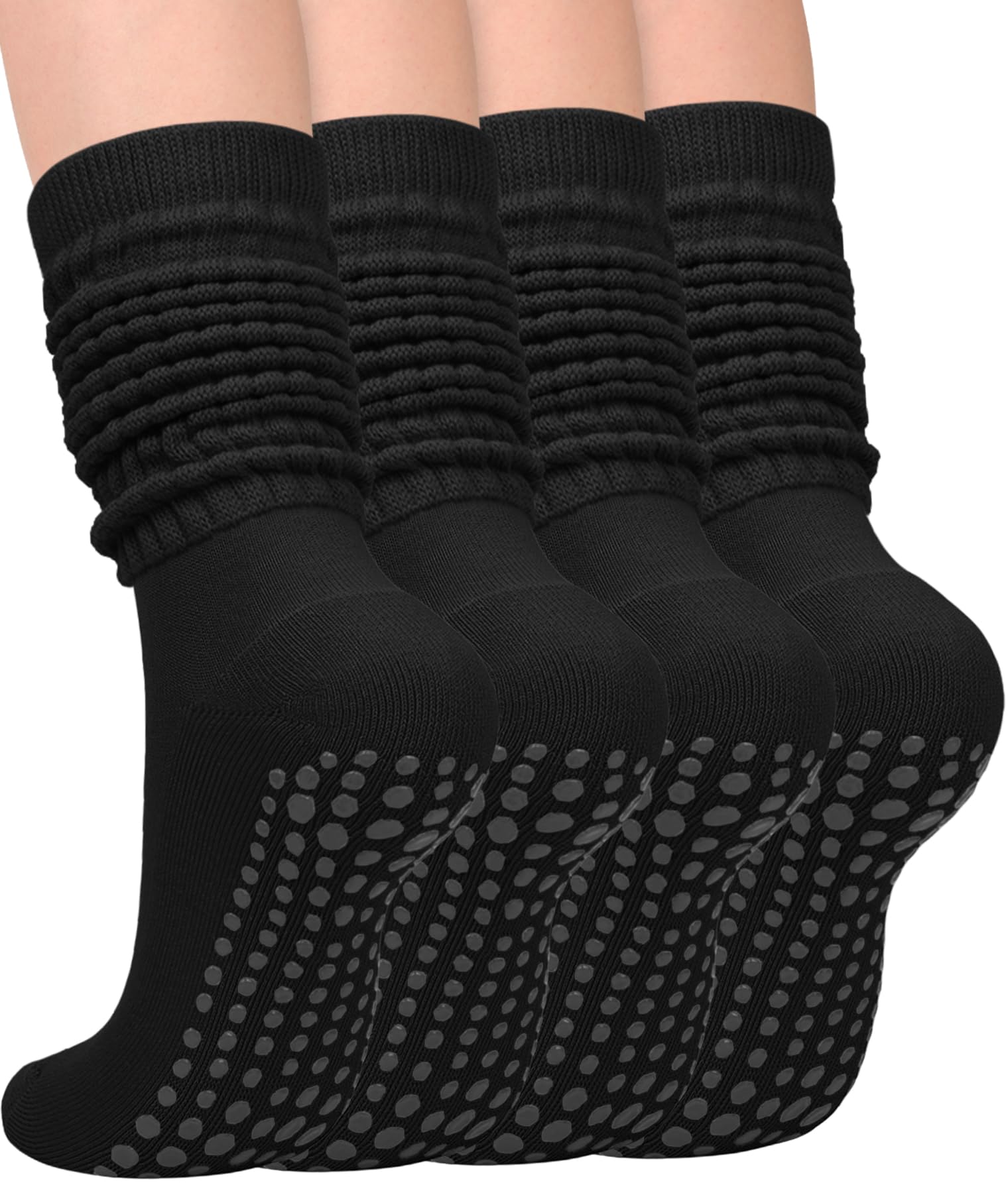 Stay safe, stable, and stylish with non-slip Pilates socks—breathable, cushioned, and perfect for yoga, barre, studio workouts, or home use. Comfort and grip in every step.
