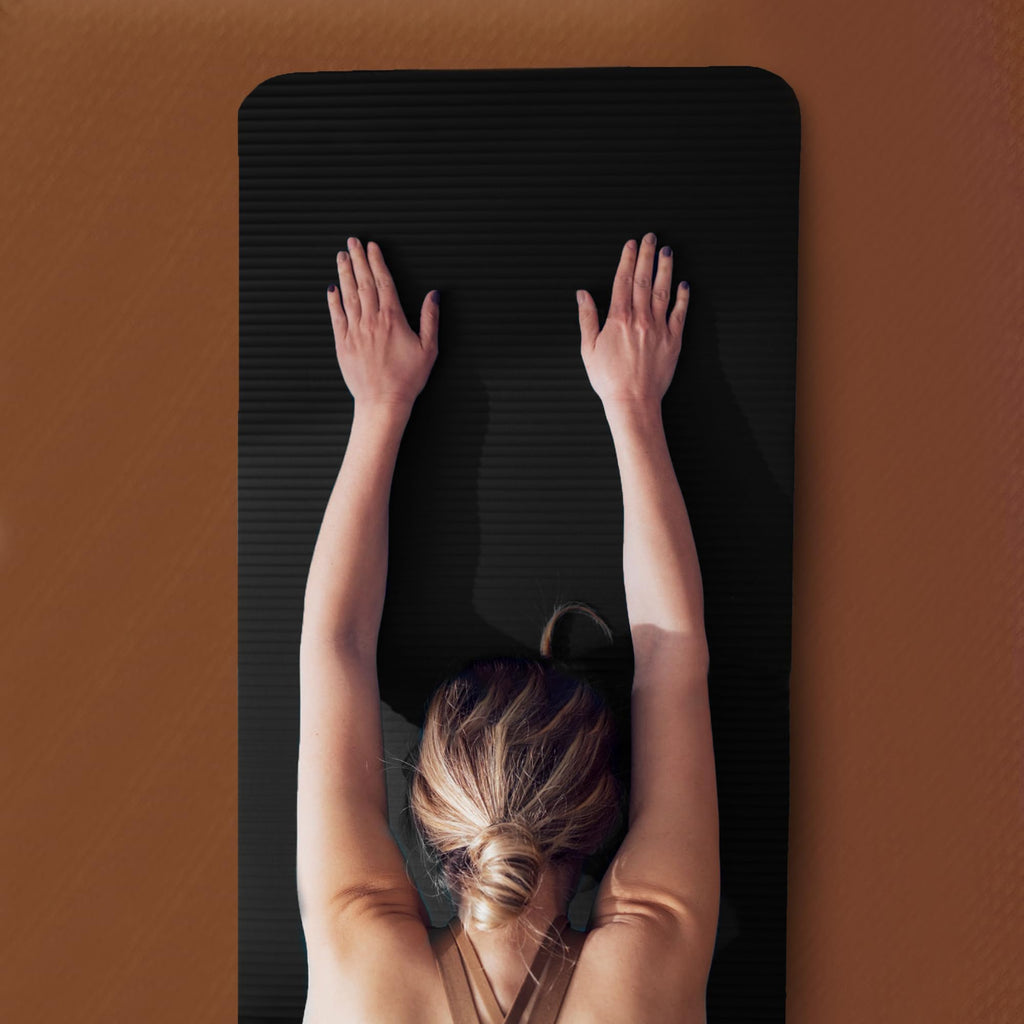 Master your yoga practice anywhere with the BalanceFrom 7-Piece Yoga Set – extra-thick mat, blocks, strap, towels, and knee pad for comfort, stability, and complete support at home or on-the-go.