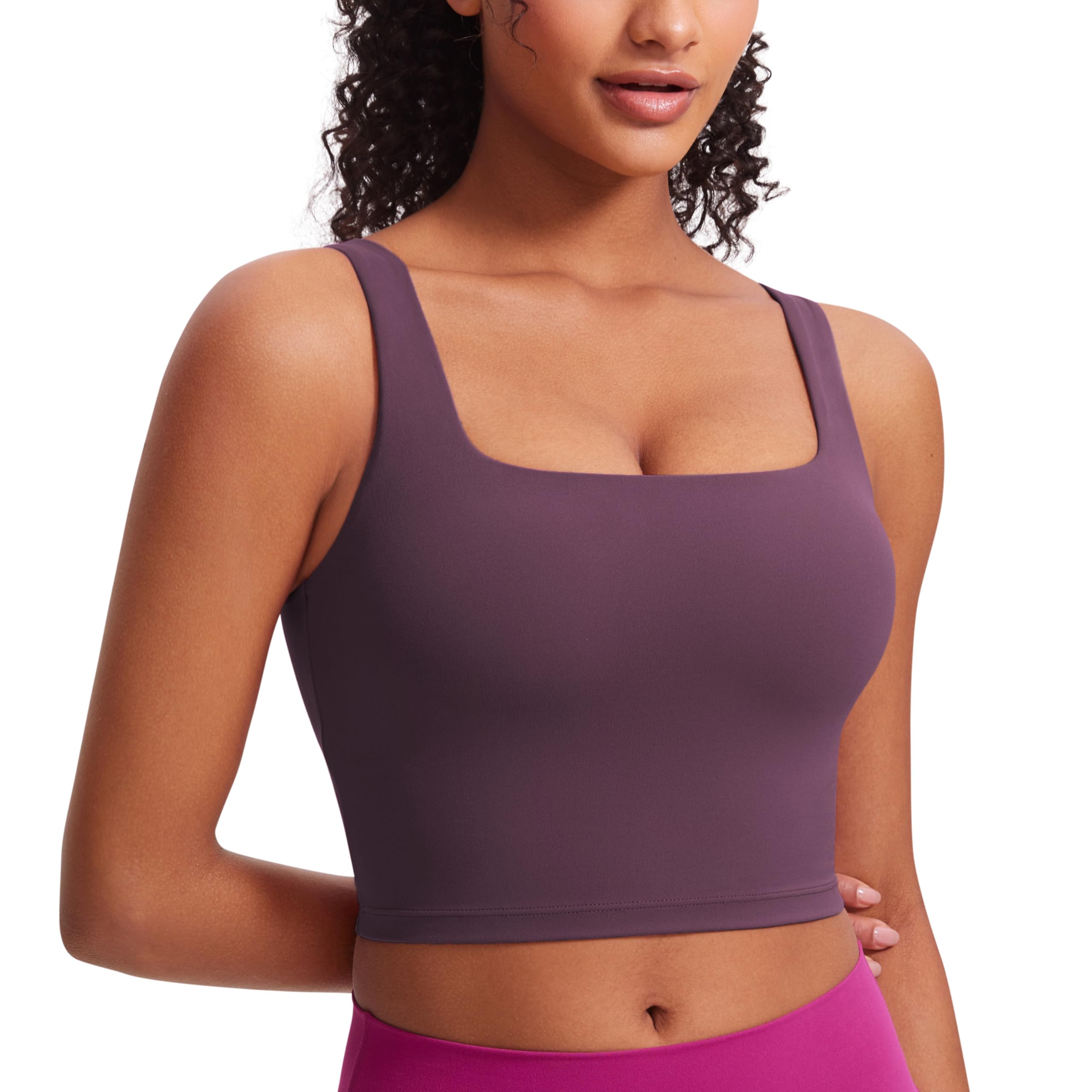 Elevate your every move with ultra-soft, sculpting comfort. This chic longline sports bra delivers light support, luxury stretch, and a flattering fit that pairs perfectly with any active lifestyle.