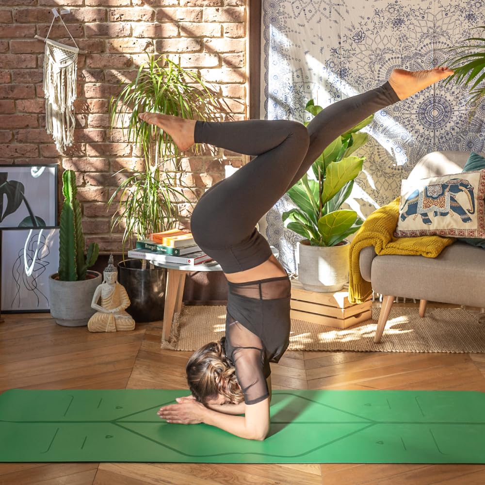 Transform your yoga practice with Liforme: unmatched grip, perfect alignment, eco-friendly design, and superior comfort. Your ultimate home or studio mat—durable, non-slip, and ready for every pose