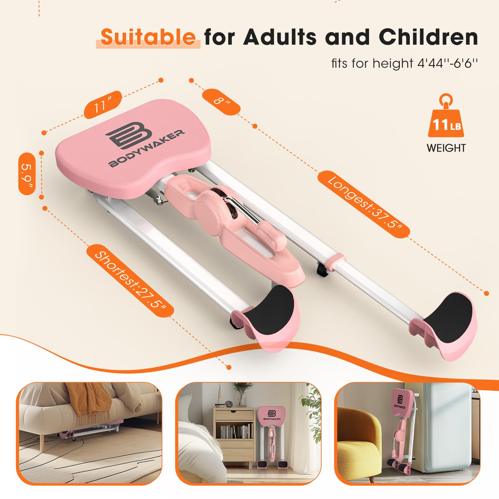 Unlock deeper splits and pro-level flexibility fast with this smooth-gliding, 190° adjustable leg stretcher—built for dancers, gymnasts, martial artists, and anyone ready to elevate their mobility.