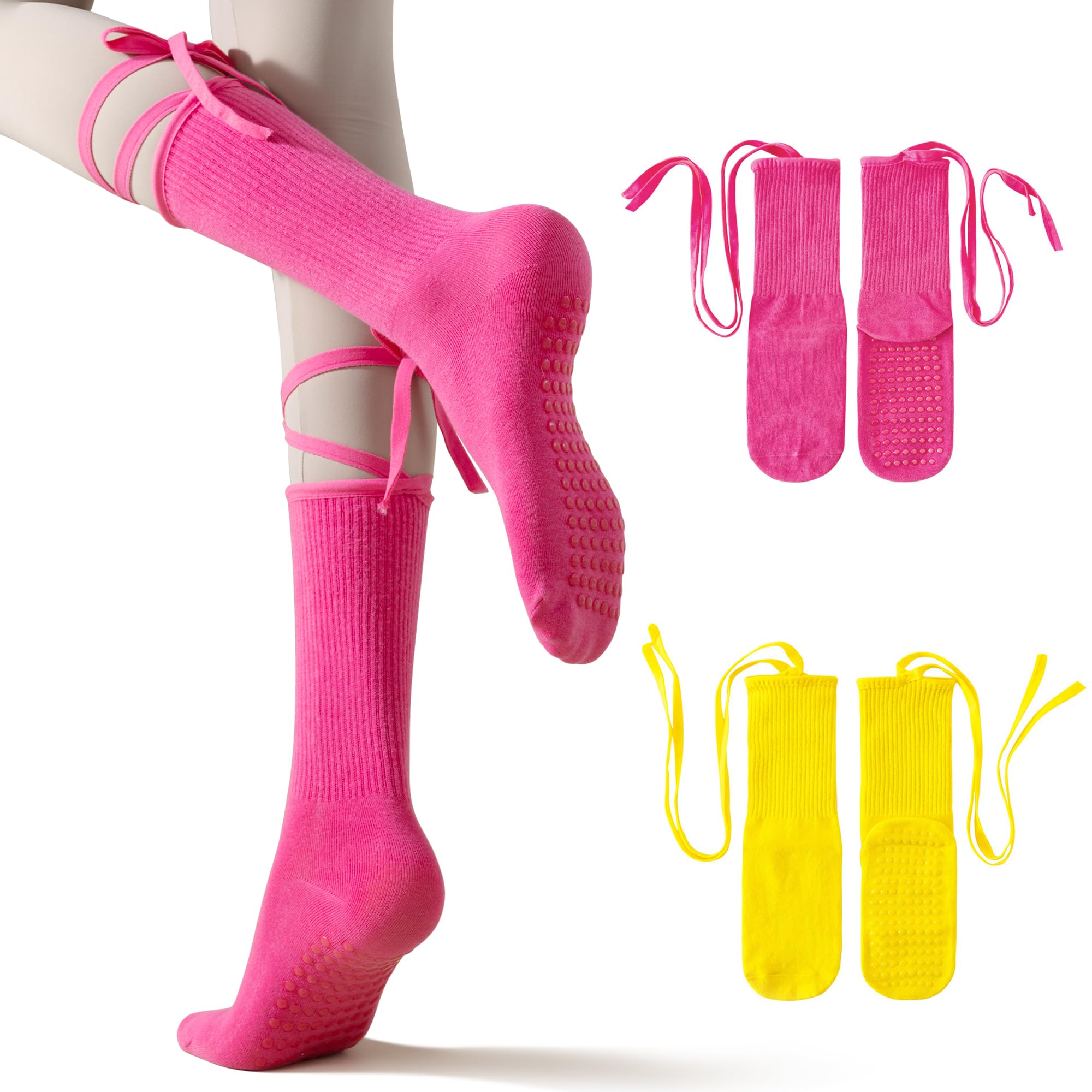 Train with confidence and comfort—these non-slip Pilates yoga socks deliver secure grip, breathable support, and stylish design for every workout, from barre to yoga and beyond.