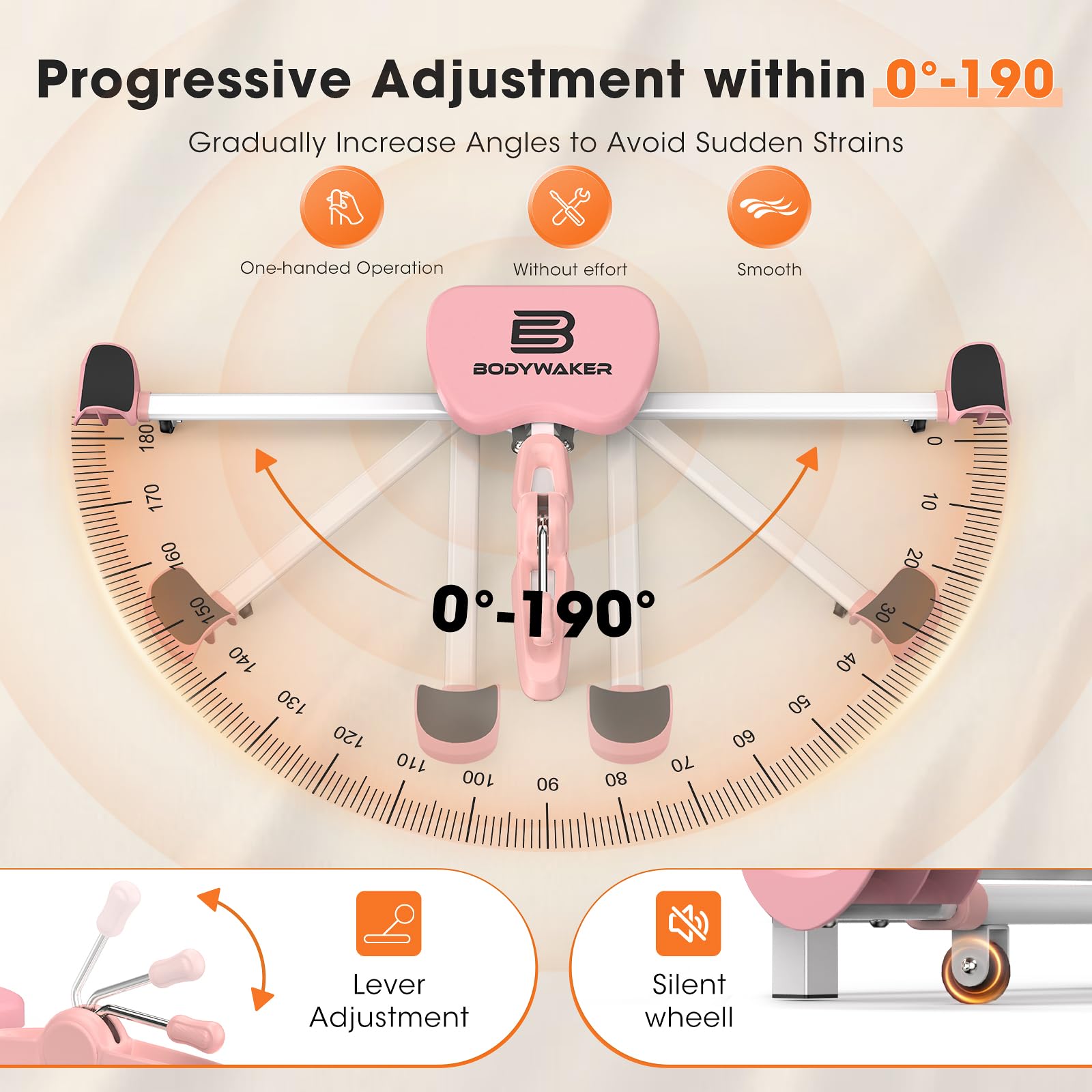 Unlock deeper splits and pro-level flexibility fast with this smooth-gliding, 190° adjustable leg stretcher—built for dancers, gymnasts, martial artists, and anyone ready to elevate their mobility.