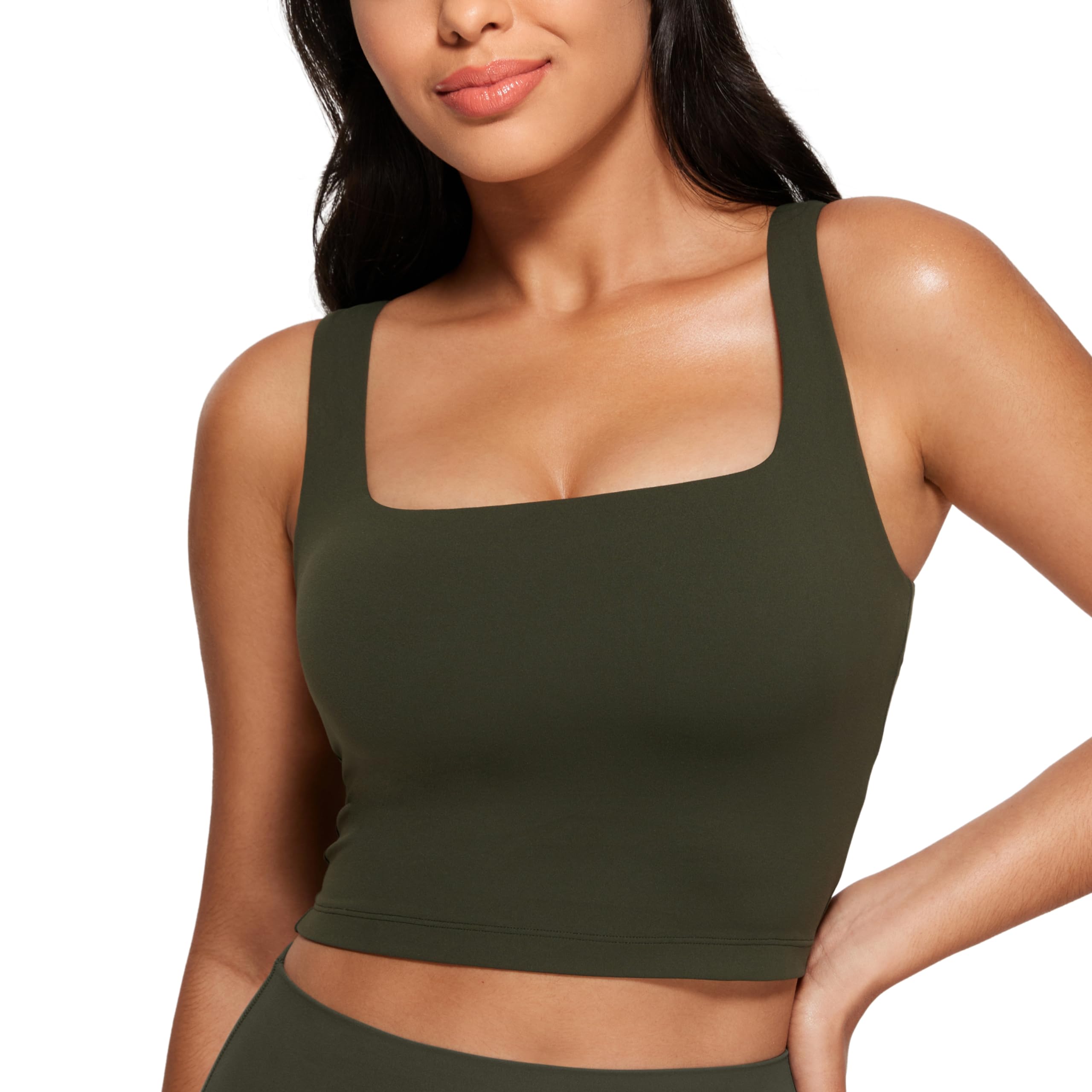 Elevate your every move with ultra-soft, sculpting comfort. This chic longline sports bra delivers light support, luxury stretch, and a flattering fit that pairs perfectly with any active lifestyle.