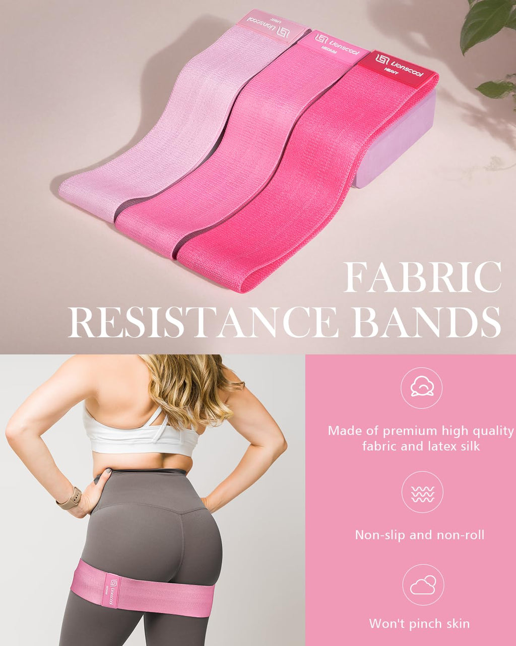 Transform your at-home Pilates practice with the LIONSCOOL Pilates Ring Set – all-in-one resistance ring, mini ball, and bands for strength, balance, and total-body toning anywhere, anytime.