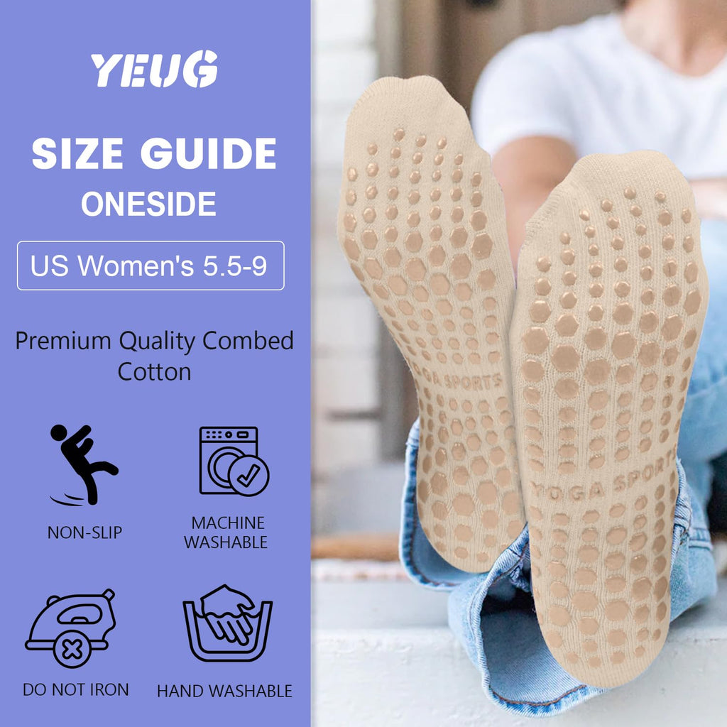 Stay safe, stable, and stylish with non-slip Pilates socks—breathable, cushioned, and perfect for yoga, barre, studio workouts, or home use. Comfort and grip in every step.