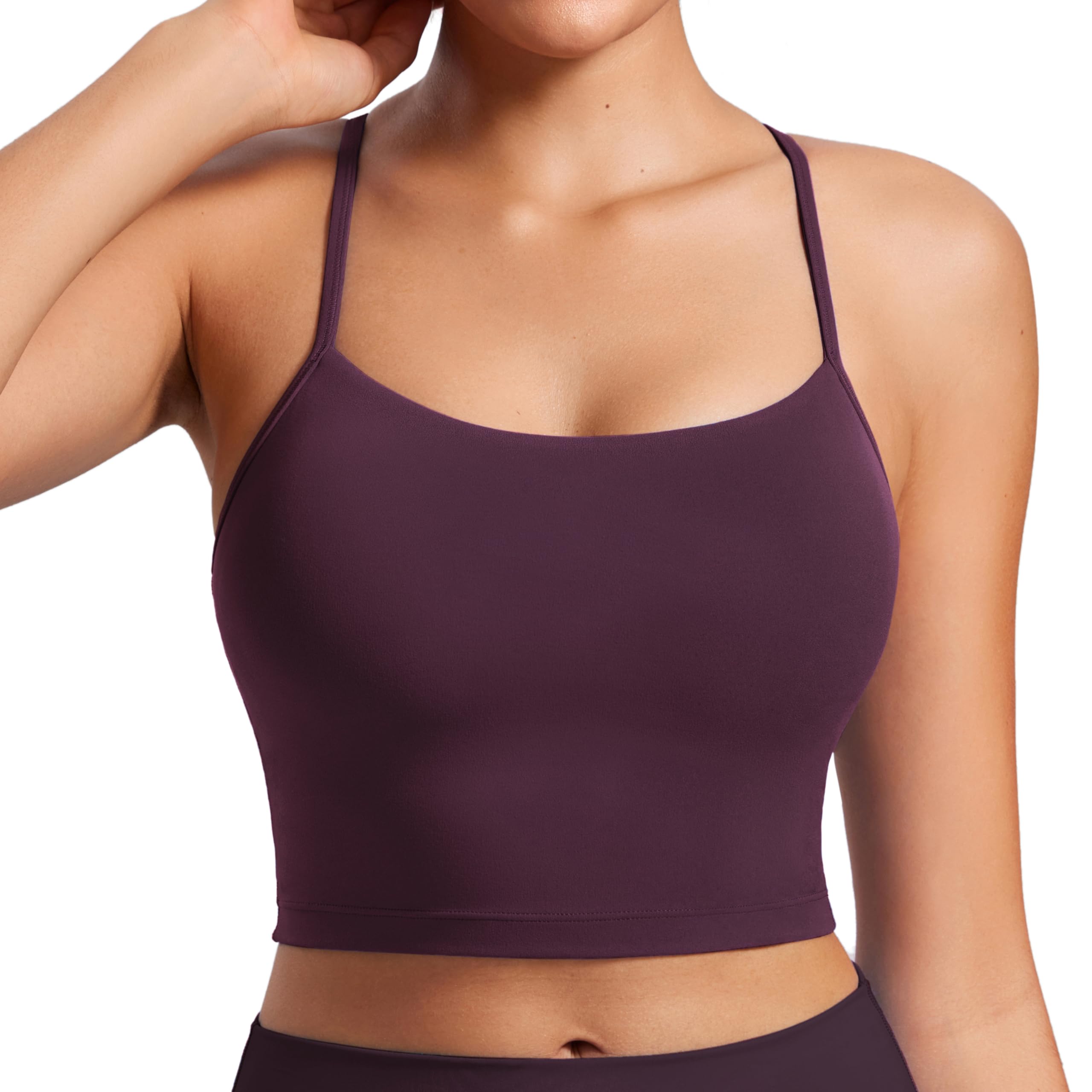 Experience unmatched softness and effortless support with the CRZ YOGA Butterluxe Longline Sports Bra—crafted for movement, confidence, and everyday luxury that keeps you looking chic and feeling incredible