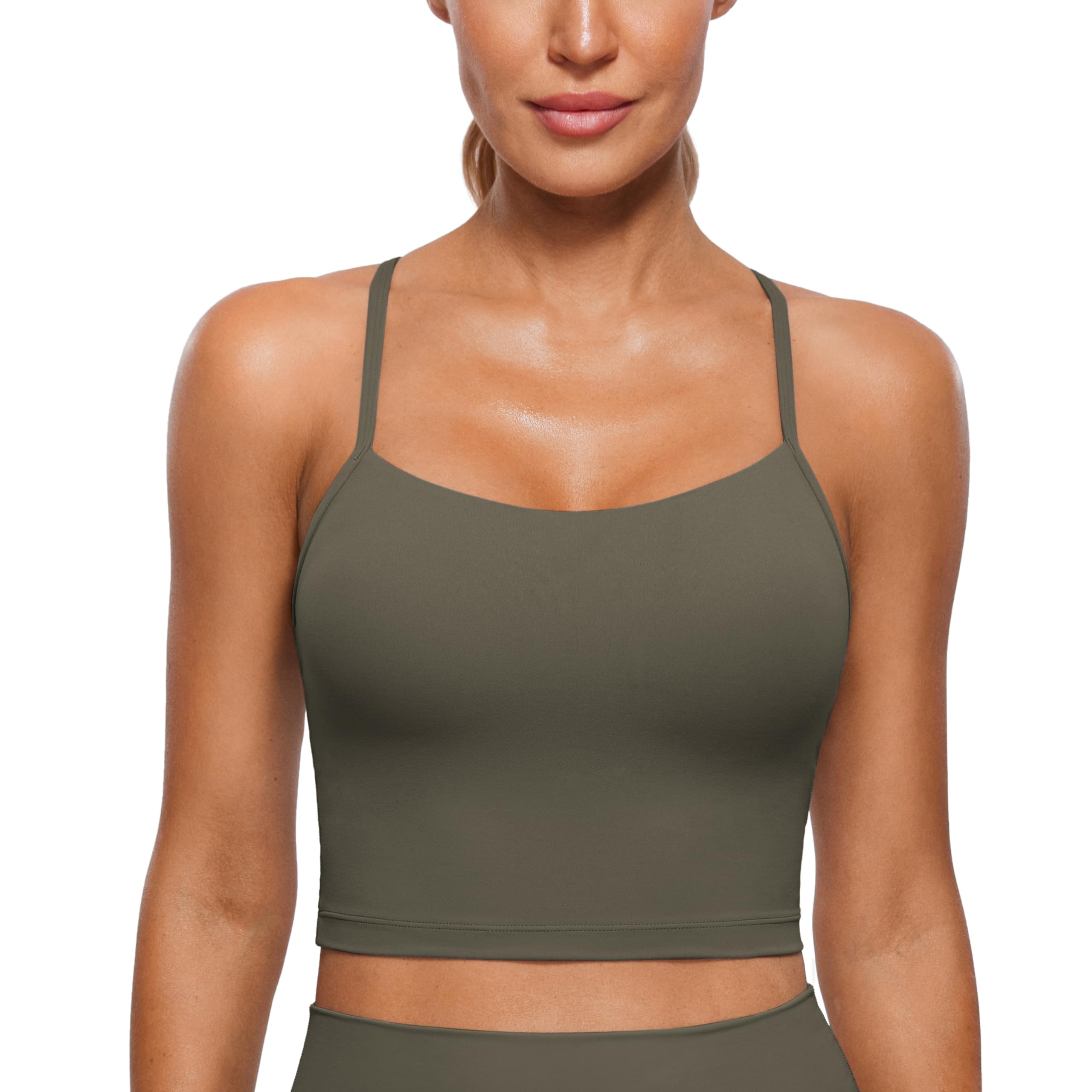 Experience unmatched softness and effortless support with the CRZ YOGA Butterluxe Longline Sports Bra—crafted for movement, confidence, and everyday luxury that keeps you looking chic and feeling incredible