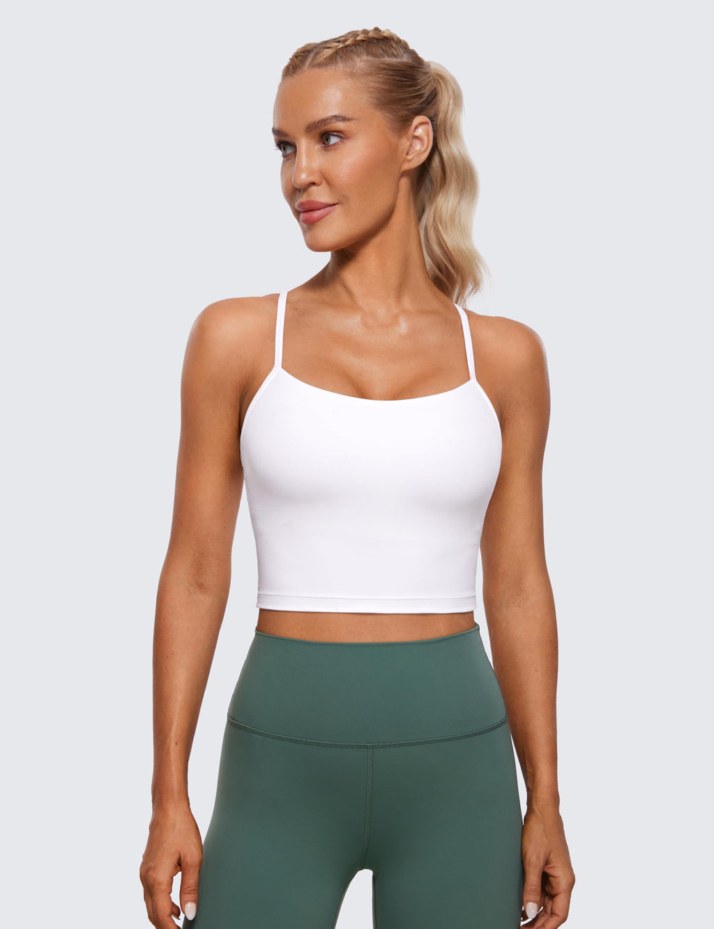 Experience unmatched softness and effortless support with the CRZ YOGA Butterluxe Longline Sports Bra—crafted for movement, confidence, and everyday luxury that keeps you looking chic and feeling incredible
