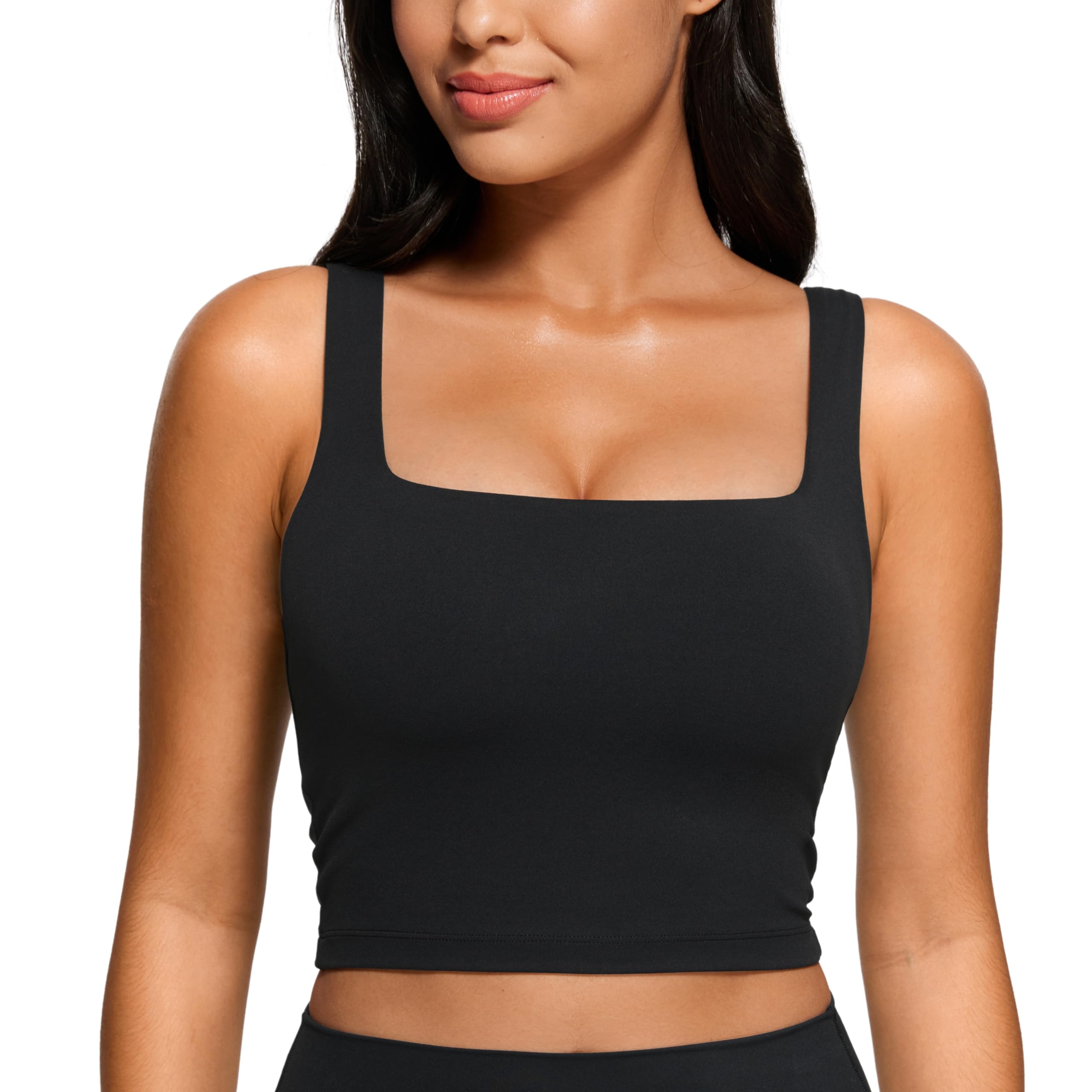 Elevate your every move with ultra-soft, sculpting comfort. This chic longline sports bra delivers light support, luxury stretch, and a flattering fit that pairs perfectly with any active lifestyle.