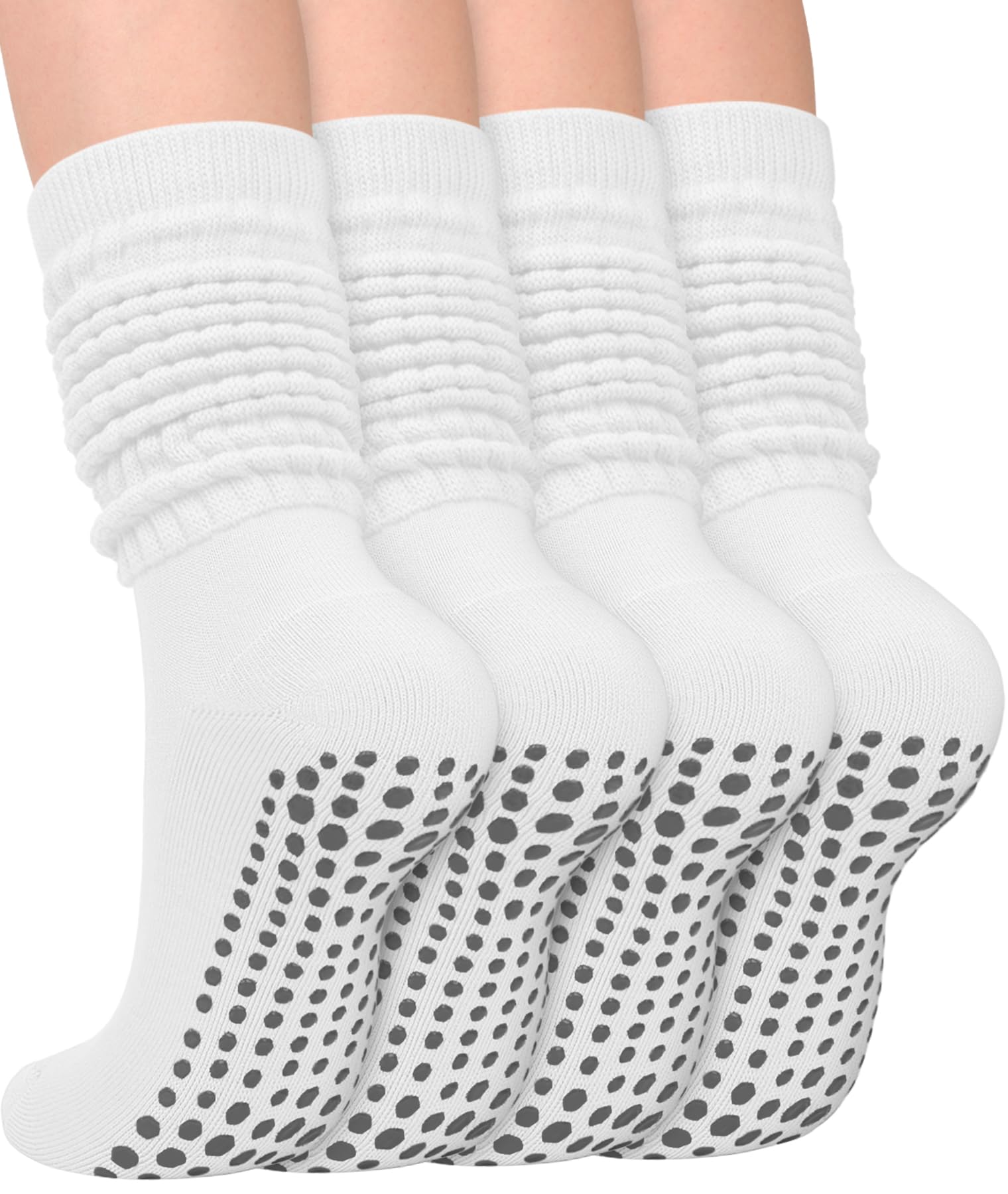 Stay safe, stable, and stylish with non-slip Pilates socks—breathable, cushioned, and perfect for yoga, barre, studio workouts, or home use. Comfort and grip in every step.