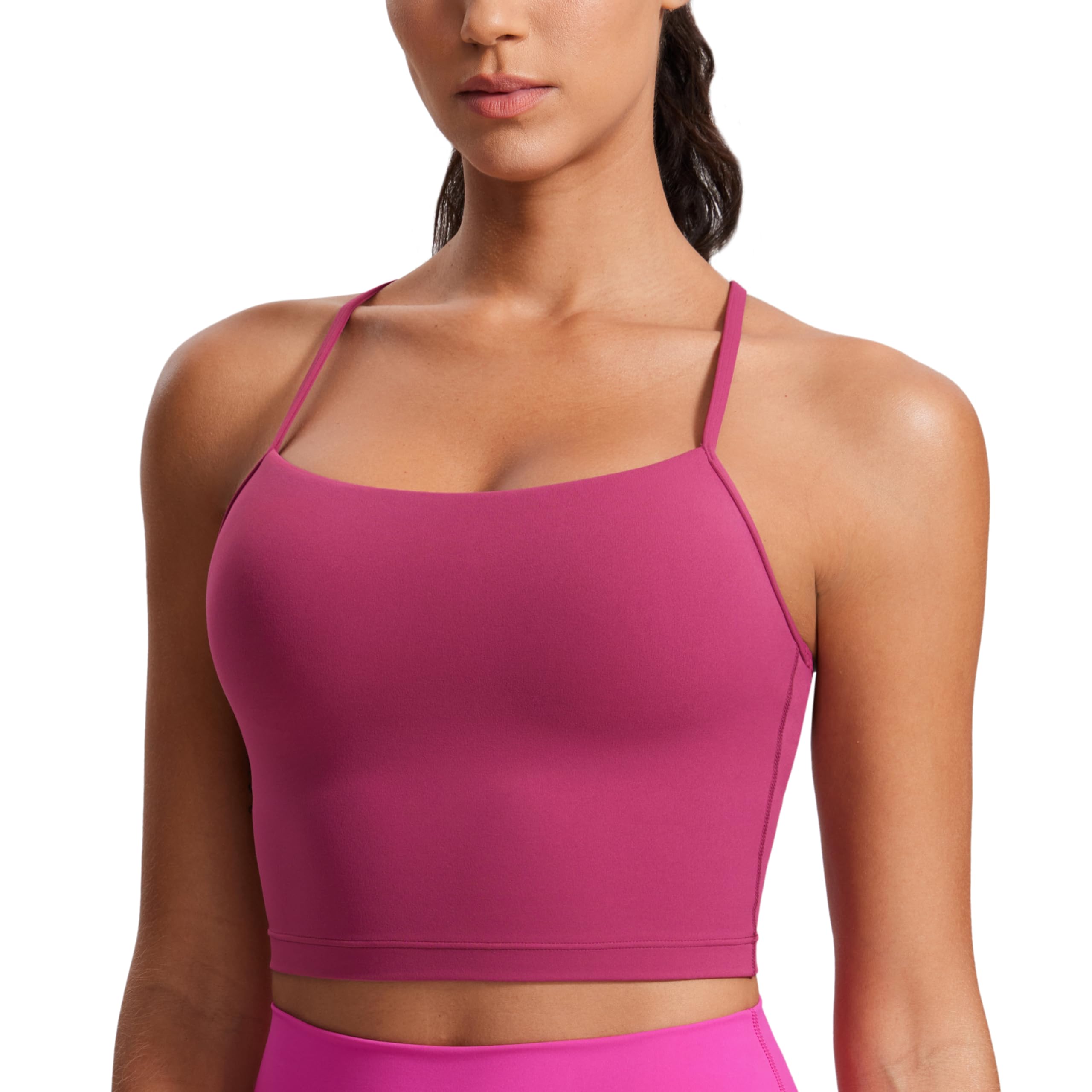 Experience unmatched softness and effortless support with the CRZ YOGA Butterluxe Longline Sports Bra—crafted for movement, confidence, and everyday luxury that keeps you looking chic and feeling incredible