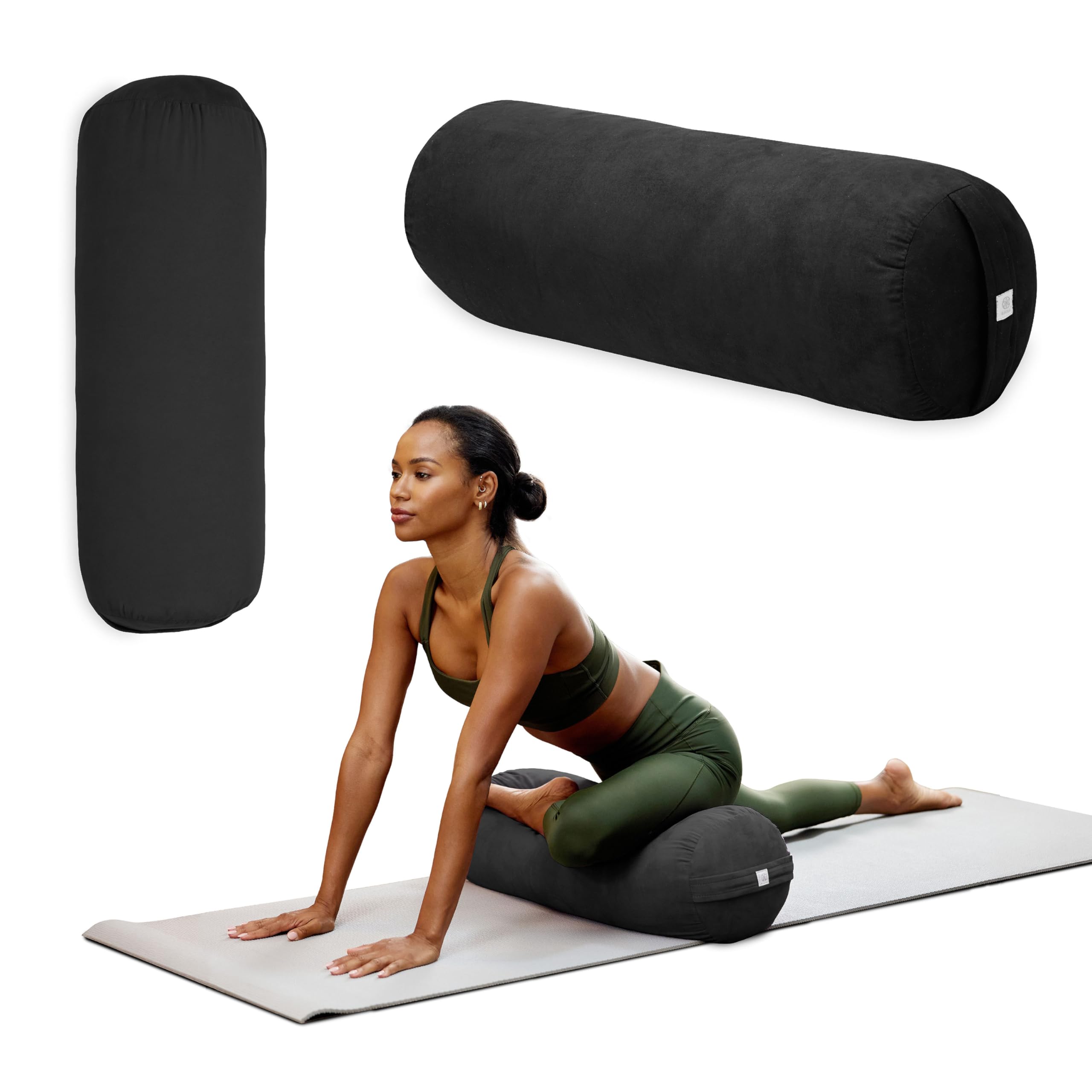 Support Your Practice Anywhere Enhance your yoga, meditation, or relaxation with this soft, natural-cotton bolster. Lightweight, portable, and machine-washable – comfort goes wherever you go!