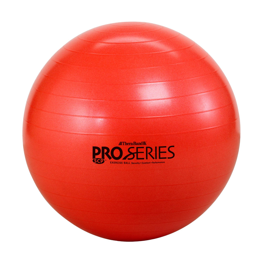 Boost balance, strengthen your core, and enhance flexibility with the THERABAND Pro Series Exercise Ball – anti-burst, professional-grade, versatile for yoga, Pilates, stability, and home or gym workouts.