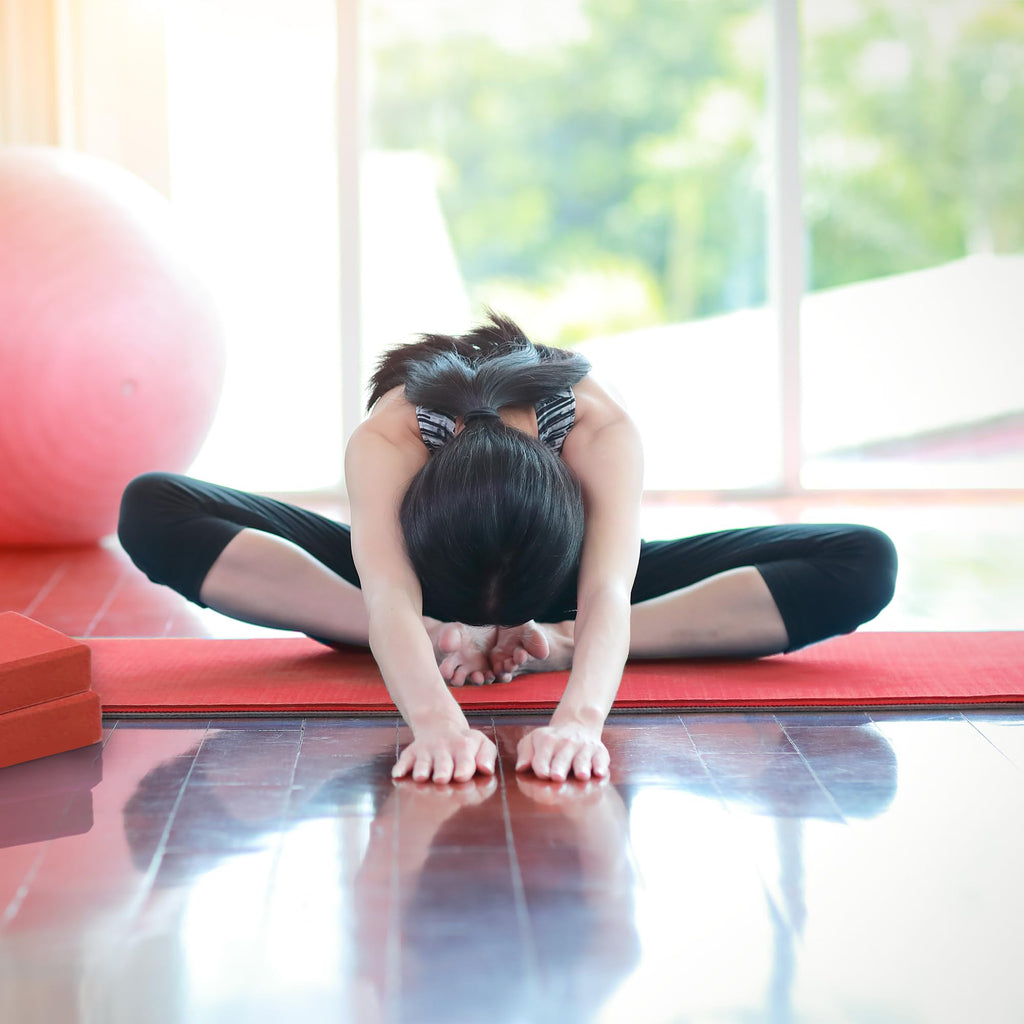 Master your yoga practice anywhere with the BalanceFrom 7-Piece Yoga Set – extra-thick mat, blocks, strap, towels, and knee pad for comfort, stability, and complete support at home or on-the-go.