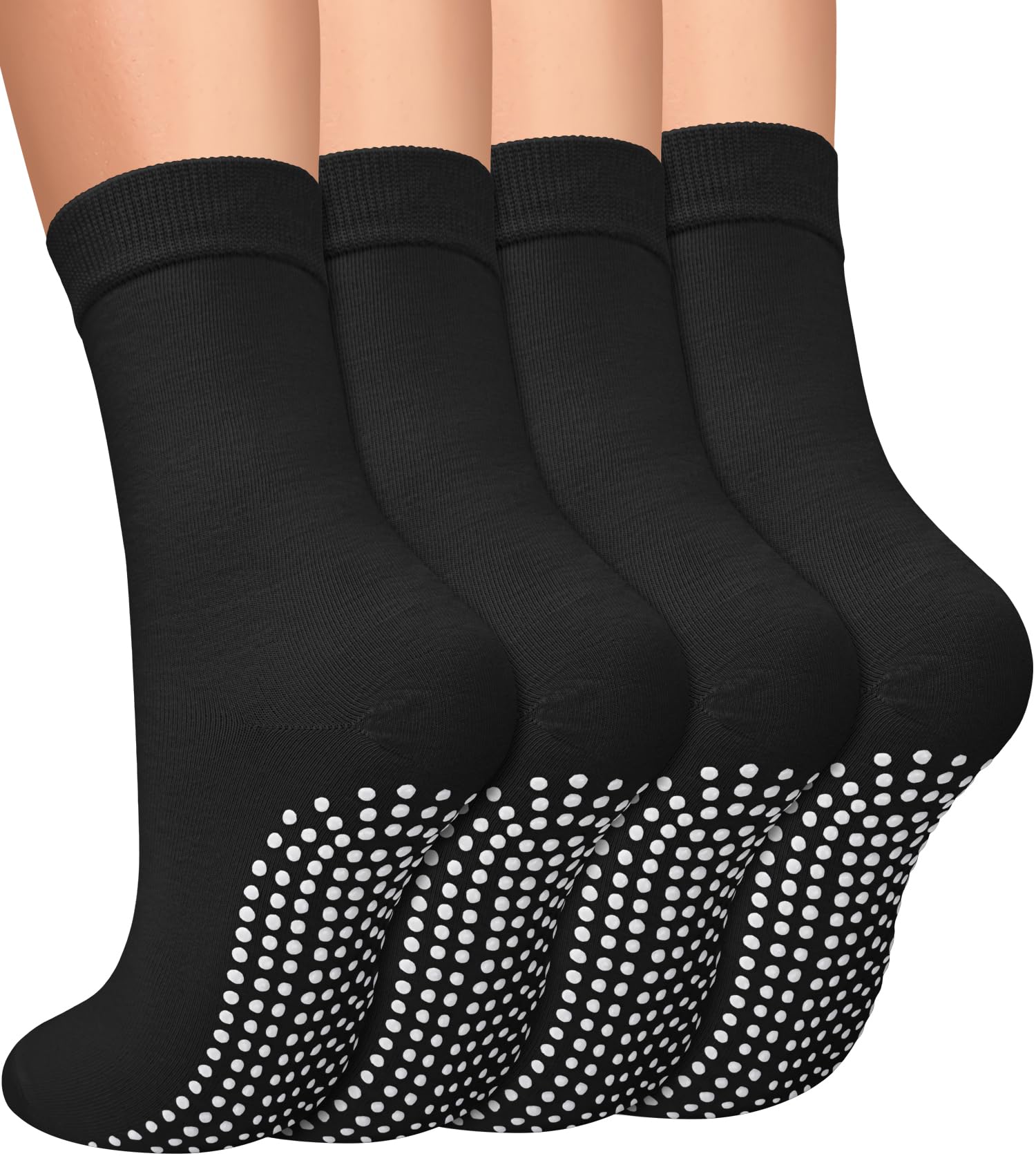 Stay safe, stable, and stylish with non-slip Pilates socks—breathable, cushioned, and perfect for yoga, barre, studio workouts, or home use. Comfort and grip in every step.