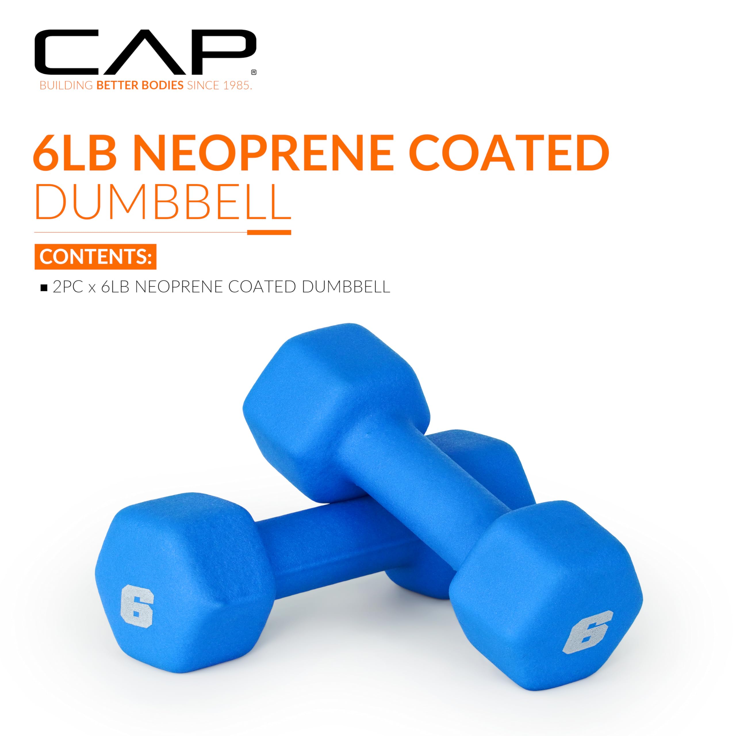Build strength with confidence. These color-coded neoprene dumbbells offer a secure grip, durable construction, and a space-saving rack—perfect for toning, HIIT, and everyday home workouts.