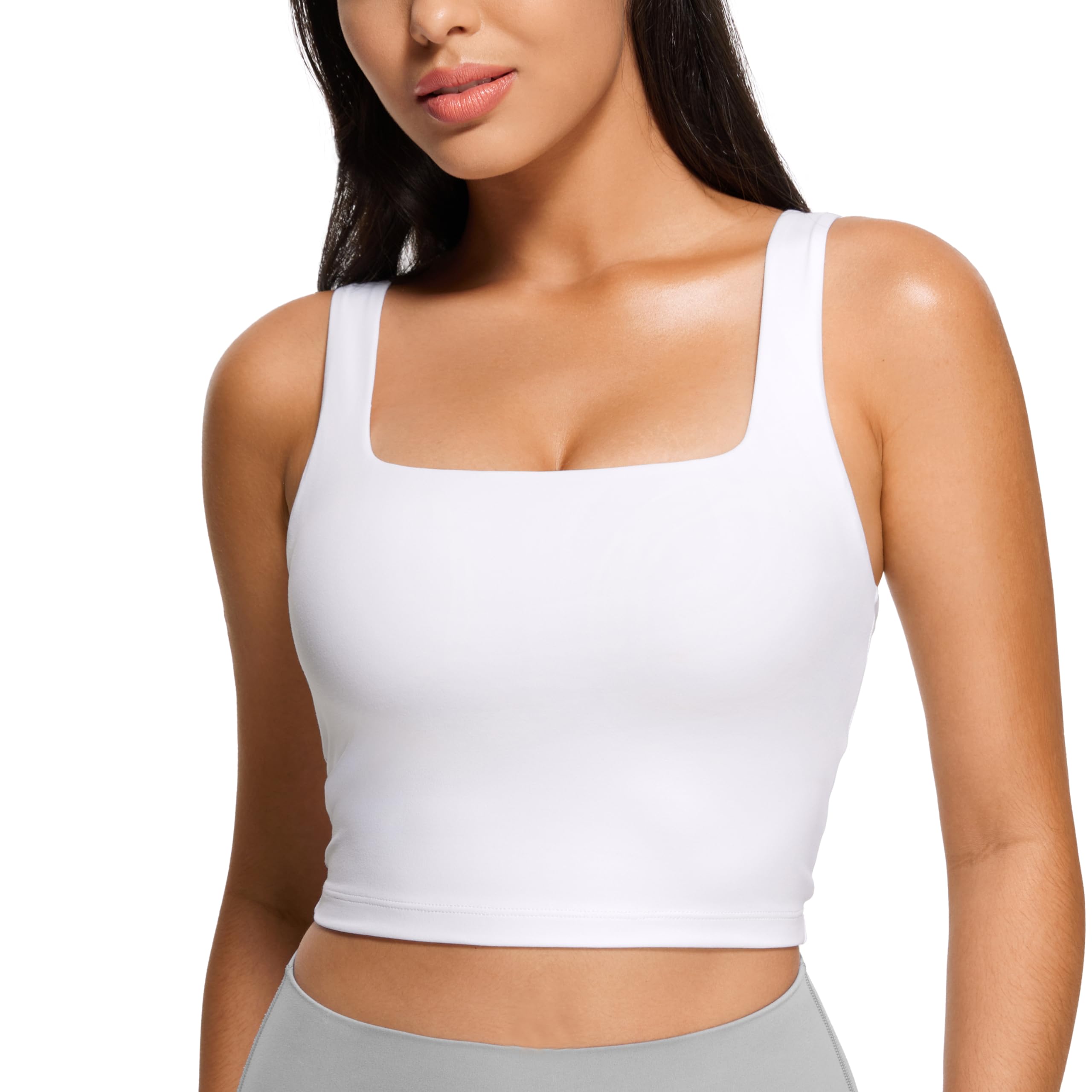 Elevate your every move with ultra-soft, sculpting comfort. This chic longline sports bra delivers light support, luxury stretch, and a flattering fit that pairs perfectly with any active lifestyle.