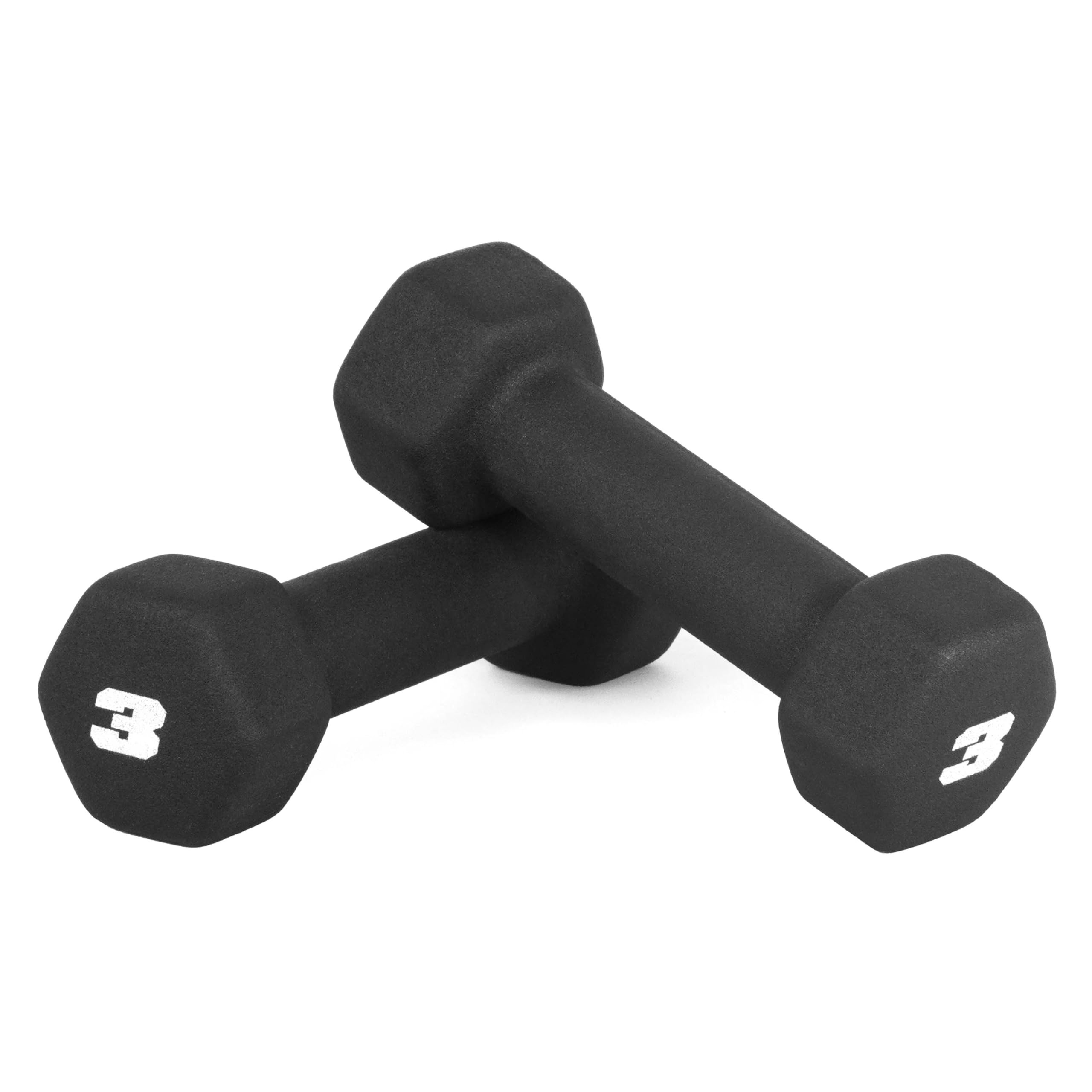 CAP Barbell Neoprene Dumbbell Weights Pairs & Sets | Multiple Colors