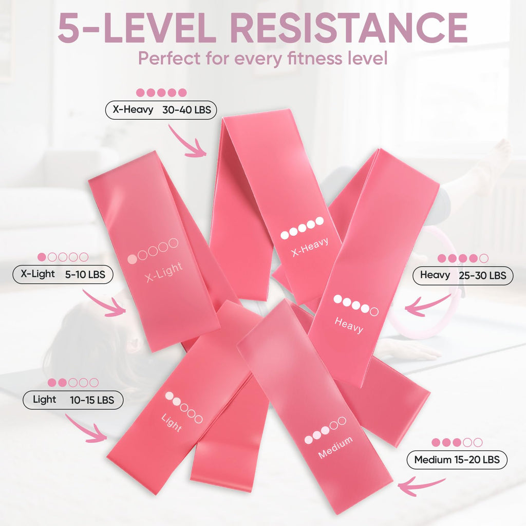 Achieve full-body toning, strength, and flexibility anywhere with the Home Pilates Kit—durable, all-in-one, non-slip, and portable, perfect for beginners and advanced Pilates enthusiasts alike.