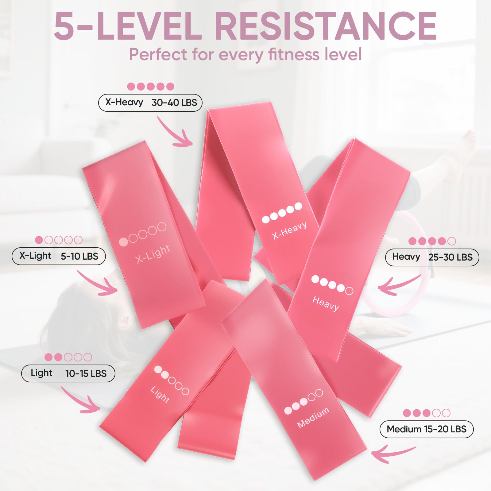 Achieve full-body toning, strength, and flexibility anywhere with the Home Pilates Kit—durable, all-in-one, non-slip, and portable, perfect for beginners and advanced Pilates enthusiasts alike.