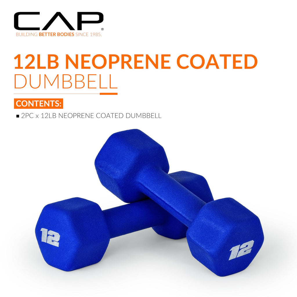 Build strength with confidence. These color-coded neoprene dumbbells offer a secure grip, durable construction, and a space-saving rack—perfect for toning, HIIT, and everyday home workouts.