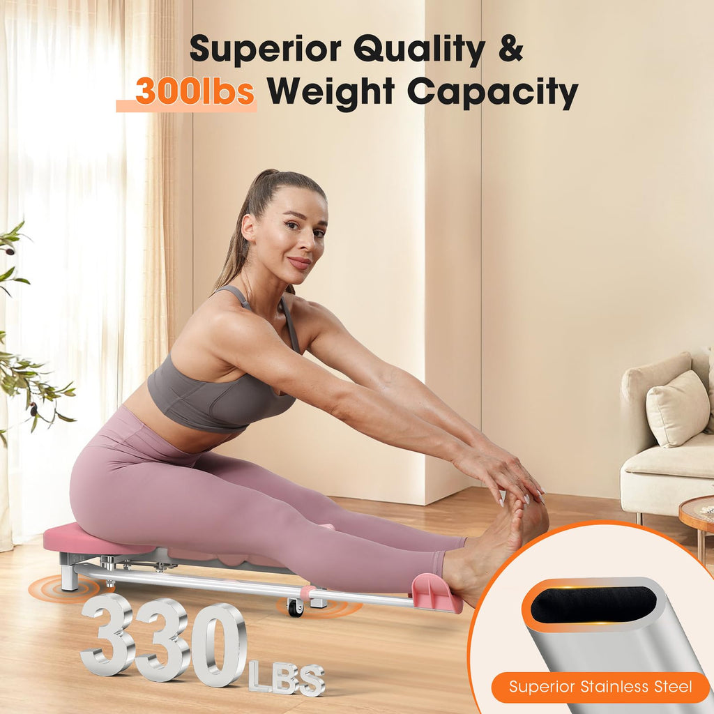 Unlock deeper splits and pro-level flexibility fast with this smooth-gliding, 190° adjustable leg stretcher—built for dancers, gymnasts, martial artists, and anyone ready to elevate their mobility.