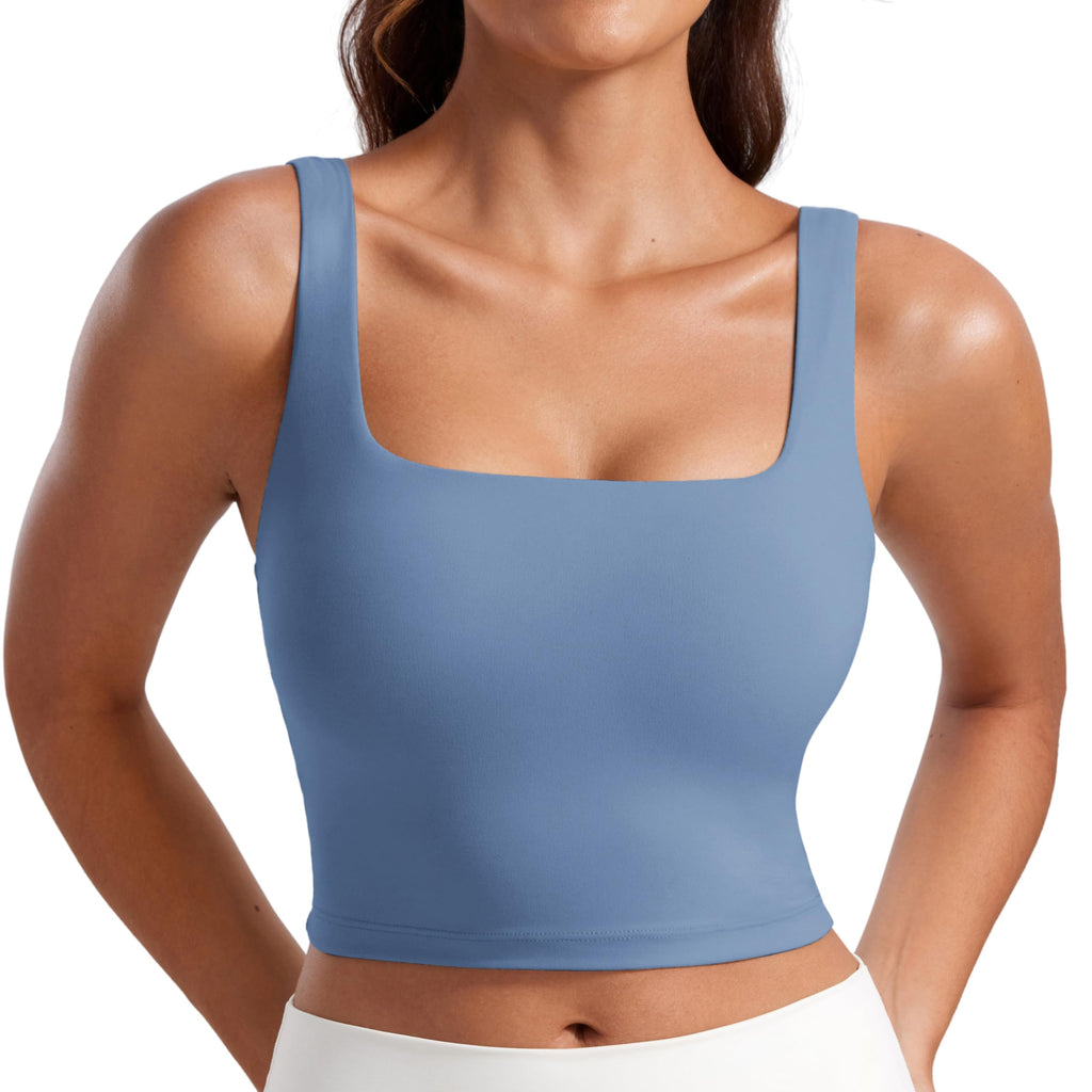 Elevate your every move with ultra-soft, sculpting comfort. This chic longline sports bra delivers light support, luxury stretch, and a flattering fit that pairs perfectly with any active lifestyle.