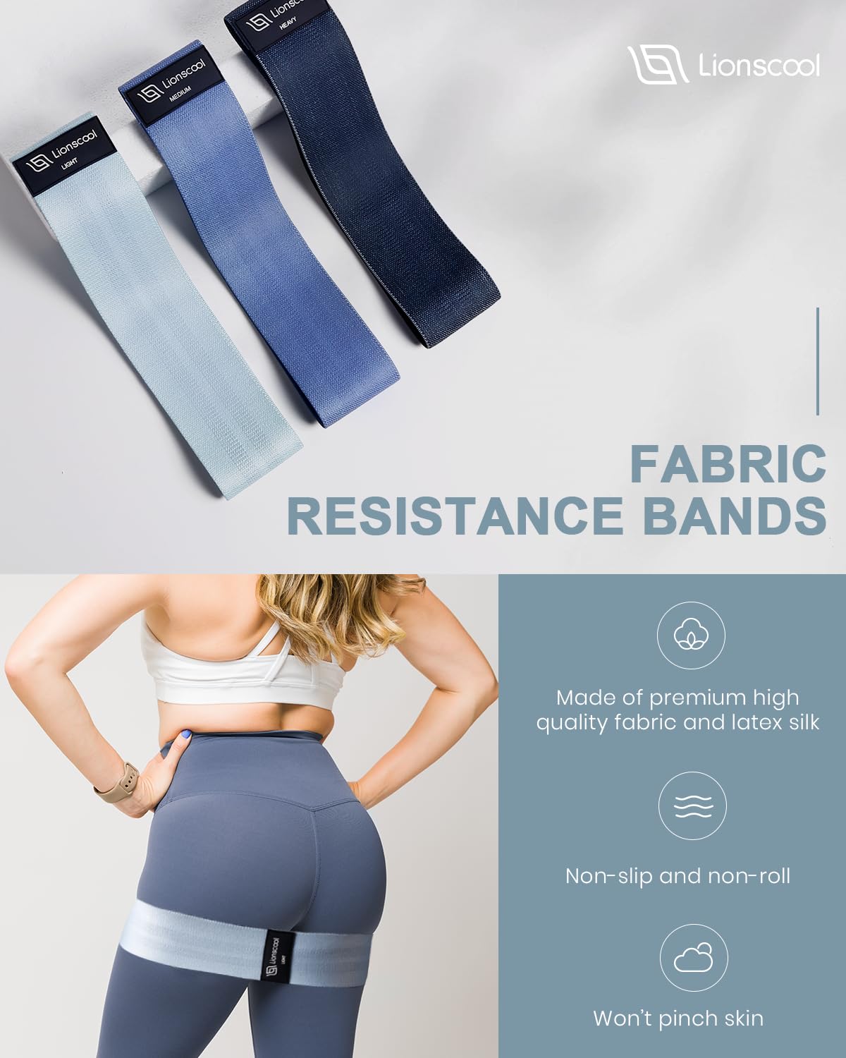 Transform your at-home Pilates practice with the LIONSCOOL Pilates Ring Set – all-in-one resistance ring, mini ball, and bands for strength, balance, and total-body toning anywhere, anytime.