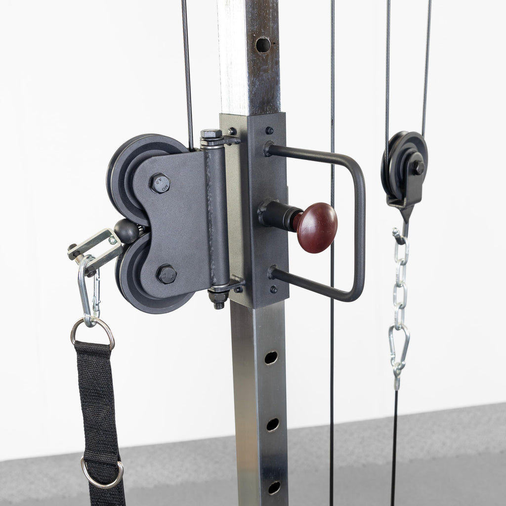 Transform your home gym into a professional training space with Body-Solid’s cable crossover and BFFT10B home gym—versatile, durable, and smooth, offering full-body strength training with endless exercise options.