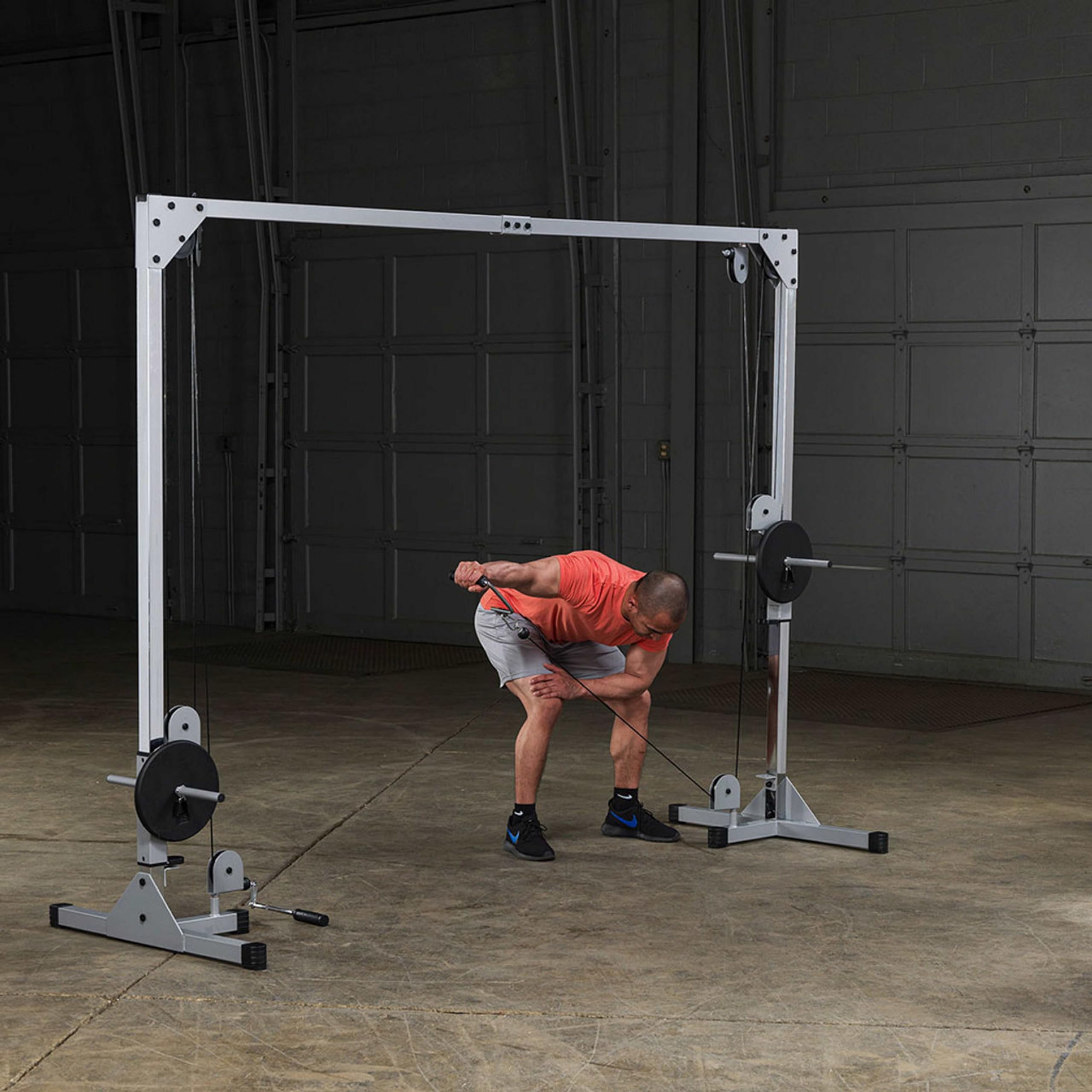 Transform your home gym into a professional training space with Body-Solid’s cable crossover and BFFT10B home gym—versatile, durable, and smooth, offering full-body strength training with endless exercise options.