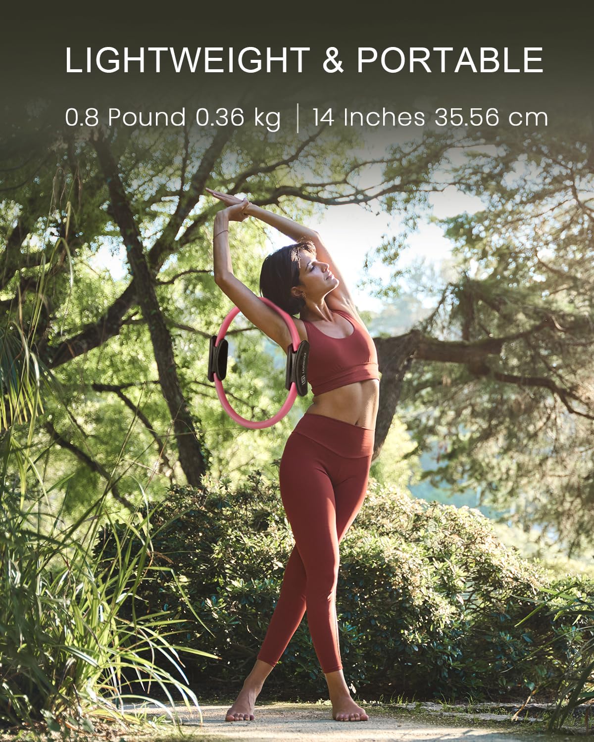 Transform your at-home Pilates practice with the LIONSCOOL Pilates Ring Set – all-in-one resistance ring, mini ball, and bands for strength, balance, and total-body toning anywhere, anytime.