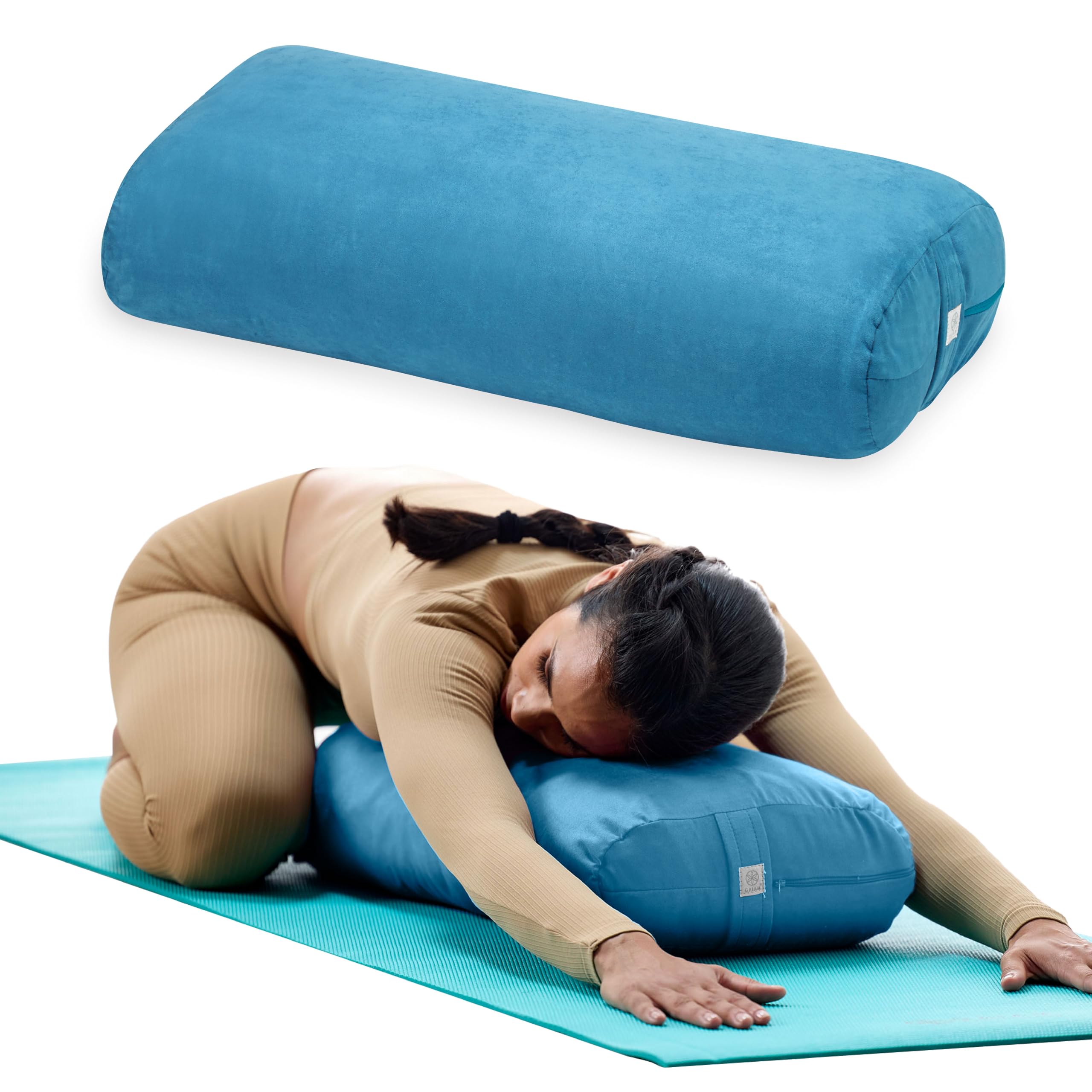 Support Your Practice Anywhere Enhance your yoga, meditation, or relaxation with this soft, natural-cotton bolster. Lightweight, portable, and machine-washable – comfort goes wherever you go!