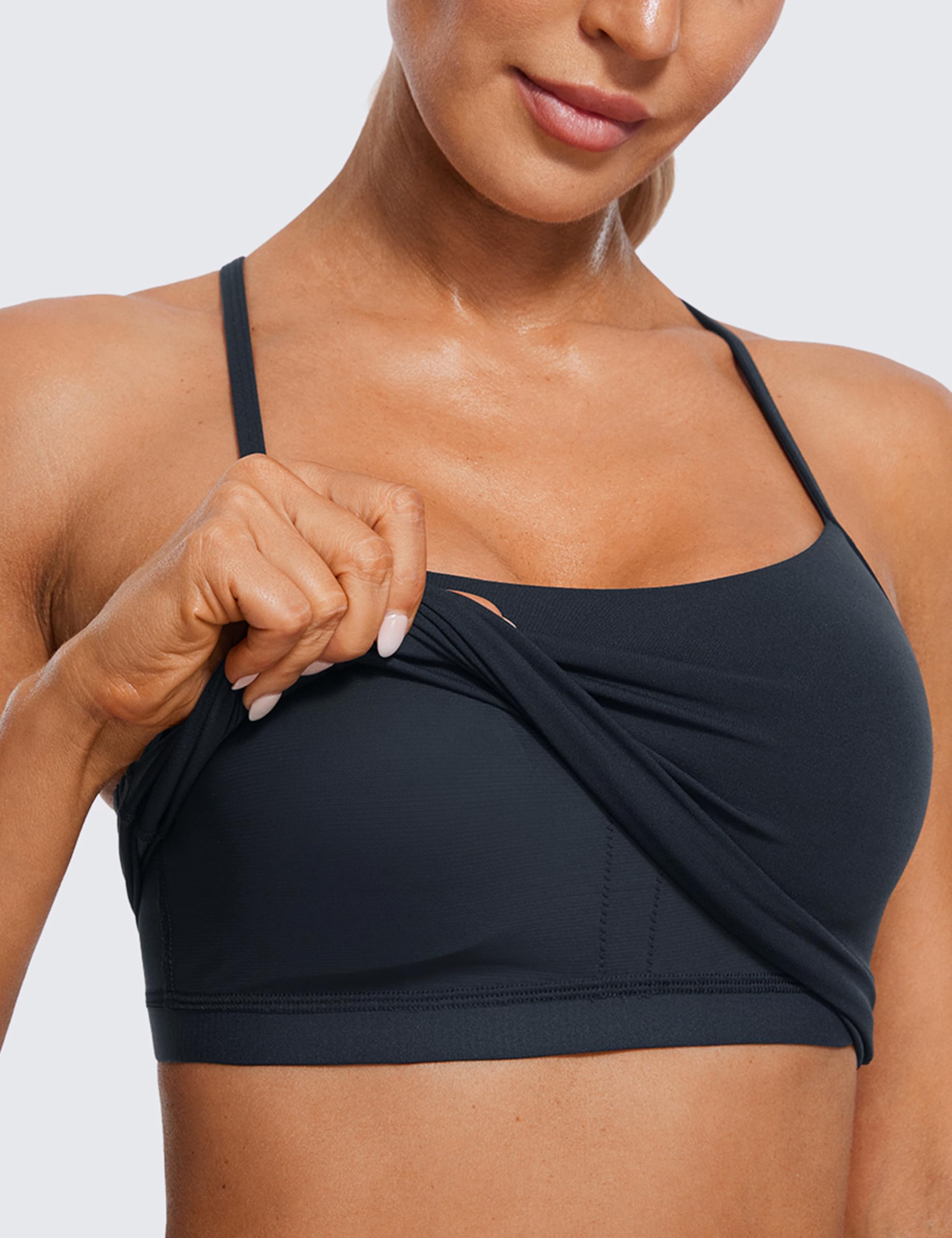 Experience unmatched softness and effortless support with the CRZ YOGA Butterluxe Longline Sports Bra—crafted for movement, confidence, and everyday luxury that keeps you looking chic and feeling incredible