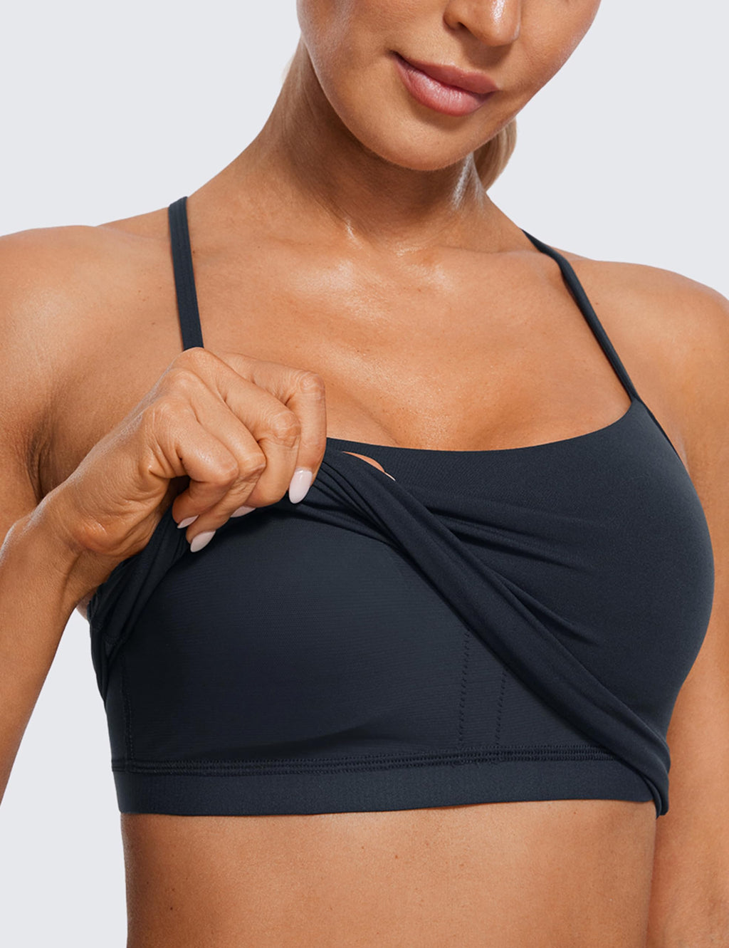 Experience unmatched softness and effortless support with the CRZ YOGA Butterluxe Longline Sports Bra—crafted for movement, confidence, and everyday luxury that keeps you looking chic and feeling incredible